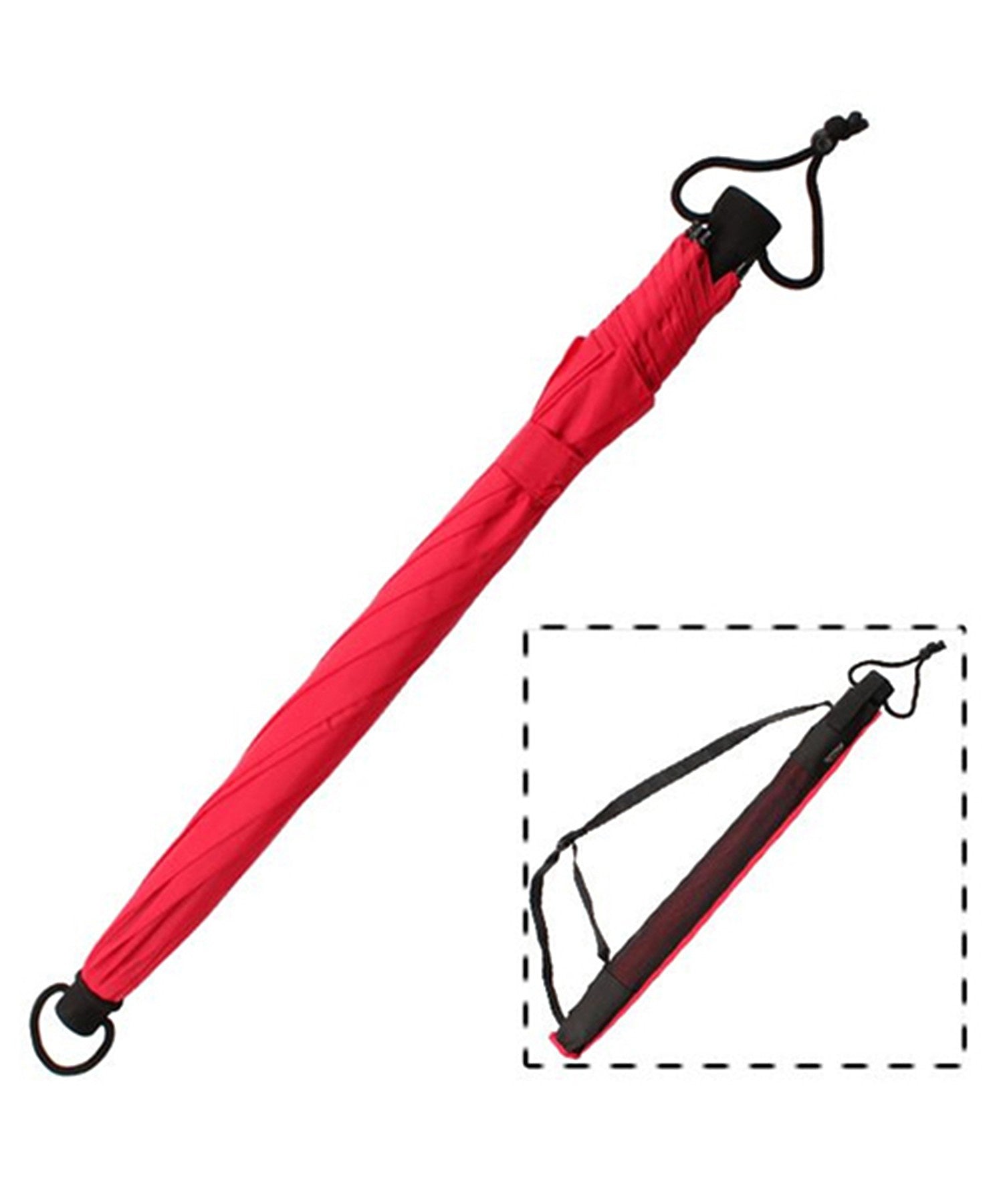 【EuroSCHIRM】ES ﾊﾞｰﾃﾞｨｰﾊﾟﾙ OD ｱﾝﾌﾞﾚﾗ Red