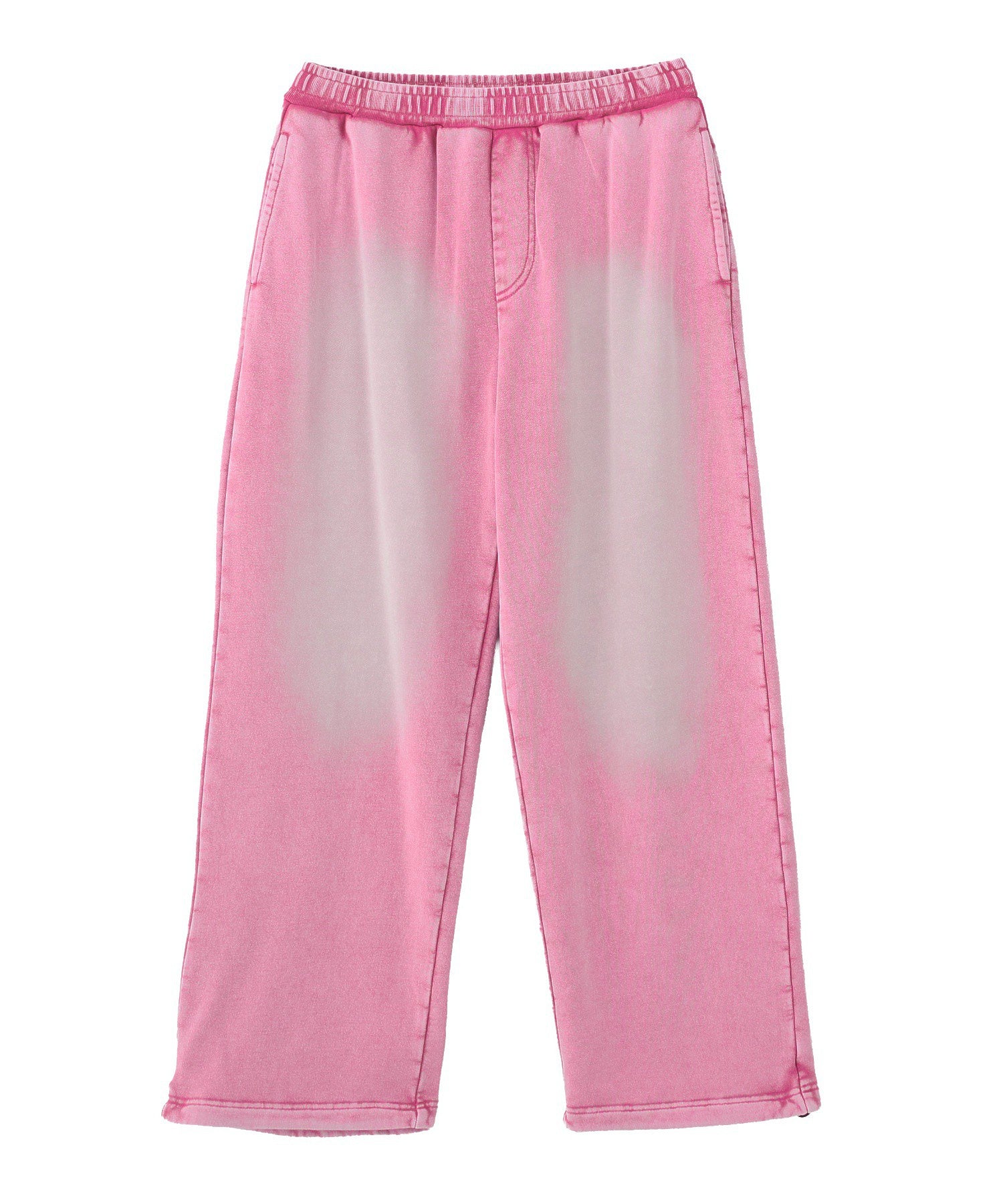 FACE LABEL WASHED SWEATPANTS