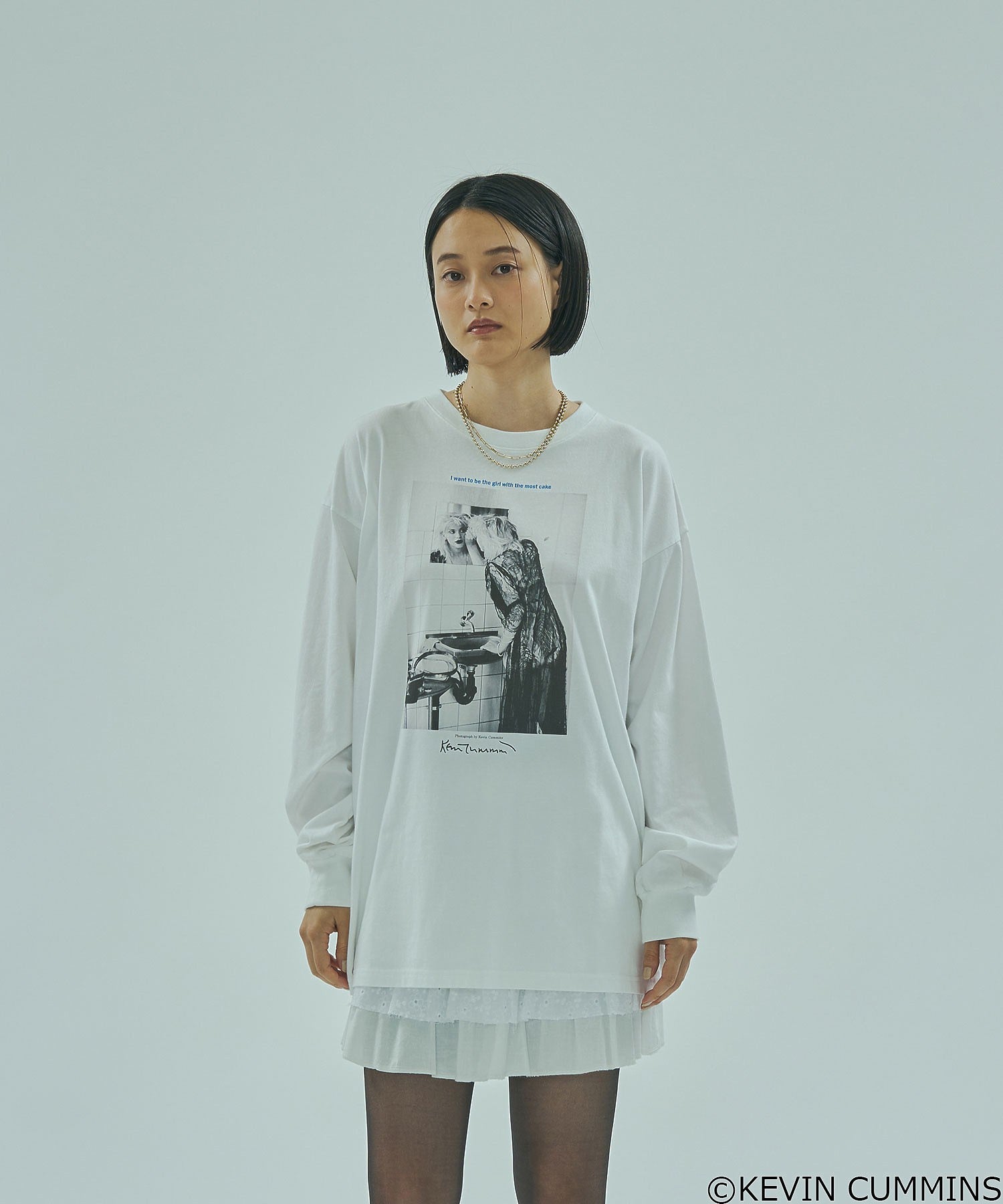 CREOLME/KEVIN CUMMINS PHOTO L/S TEE