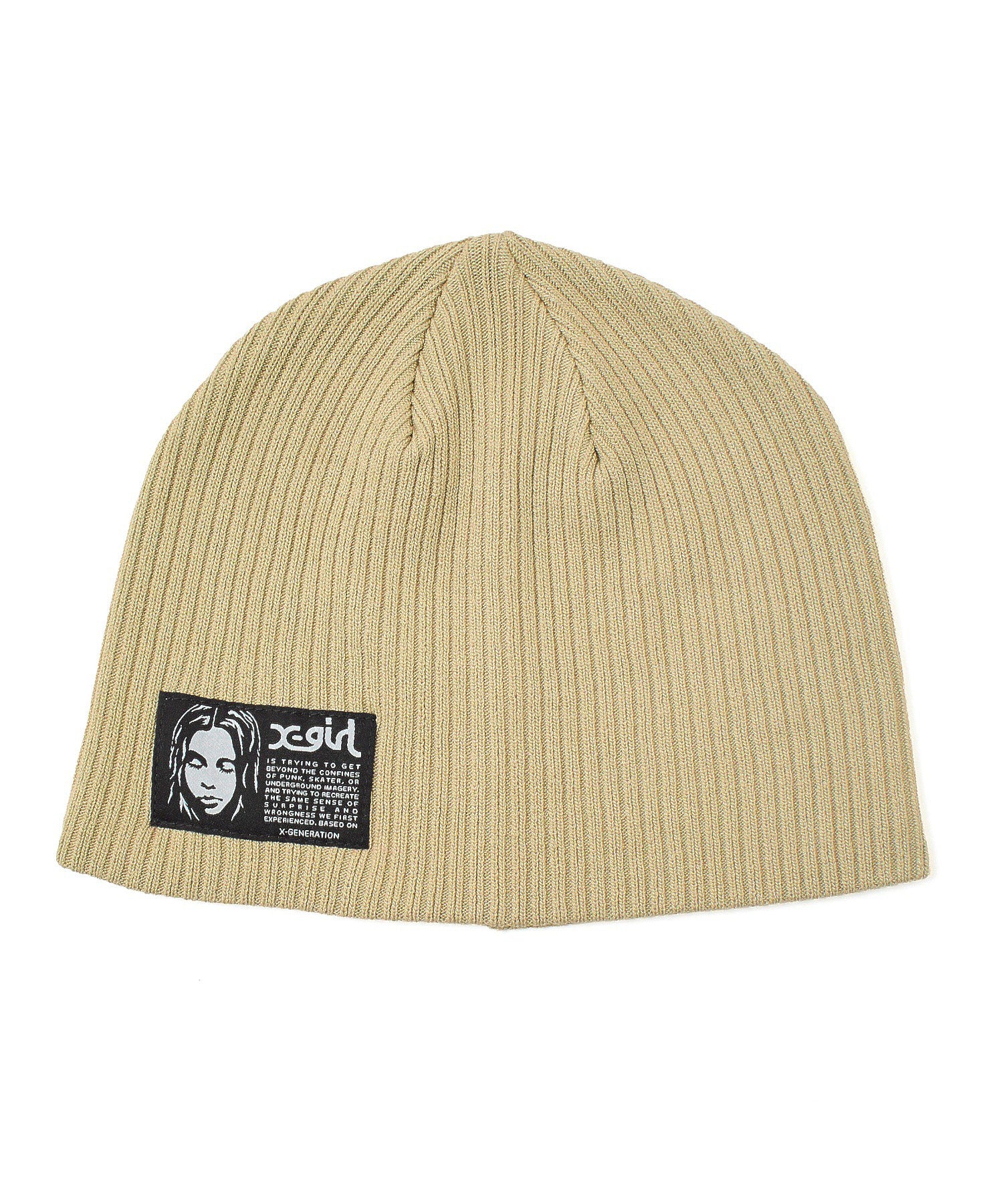 FACE LABEL BEANIE