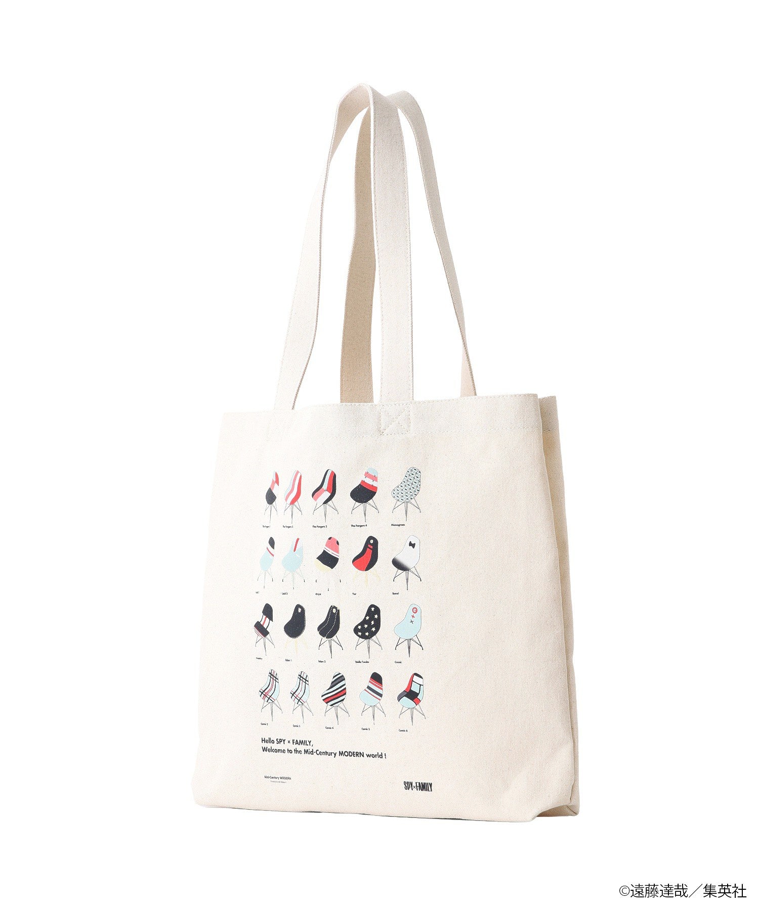 SPY×FAMILY Mid-Century MODERN TOTE BAG THE CHAIR COLLECTION