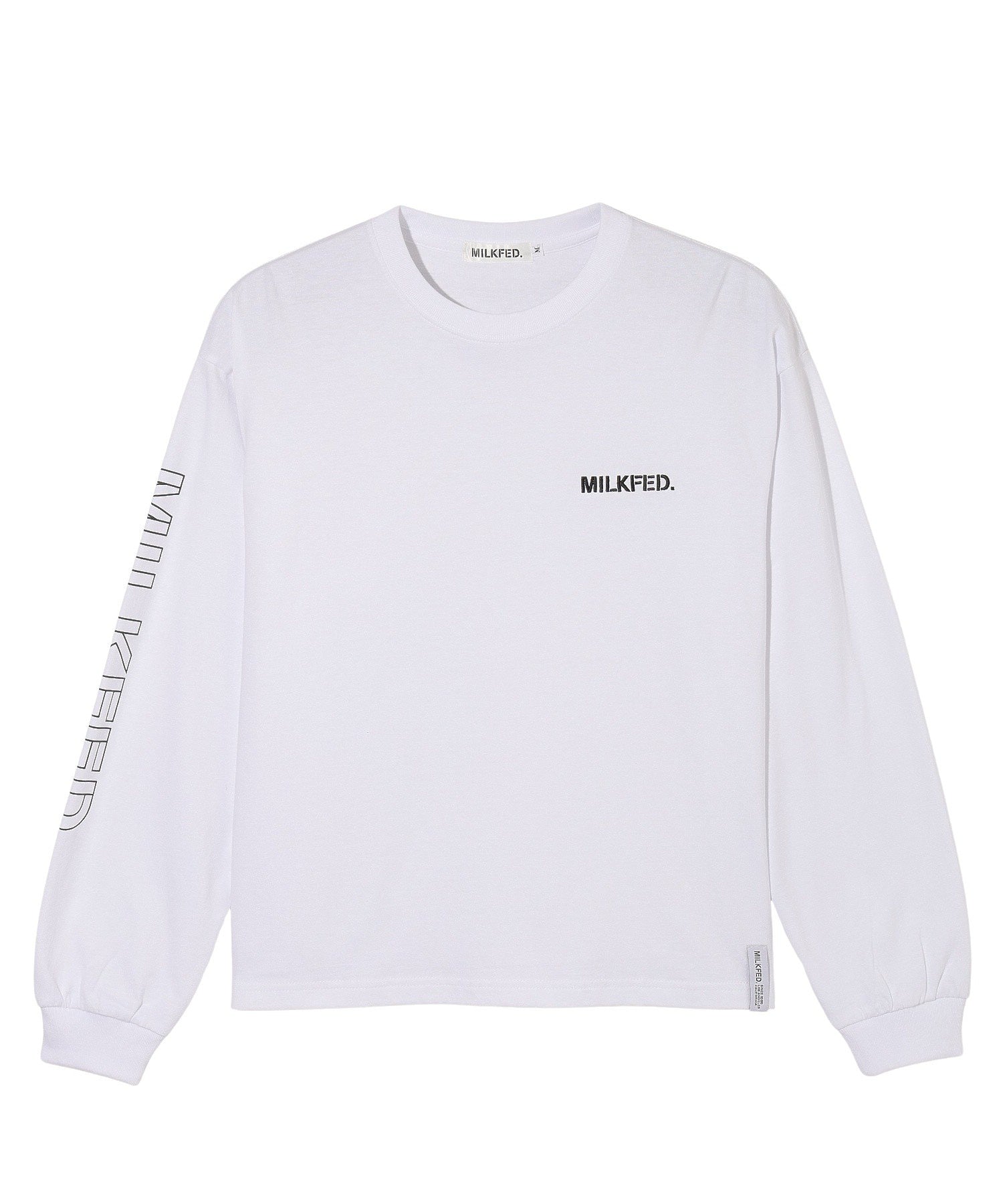 STENCIL LOGO BASIC L/S TEE