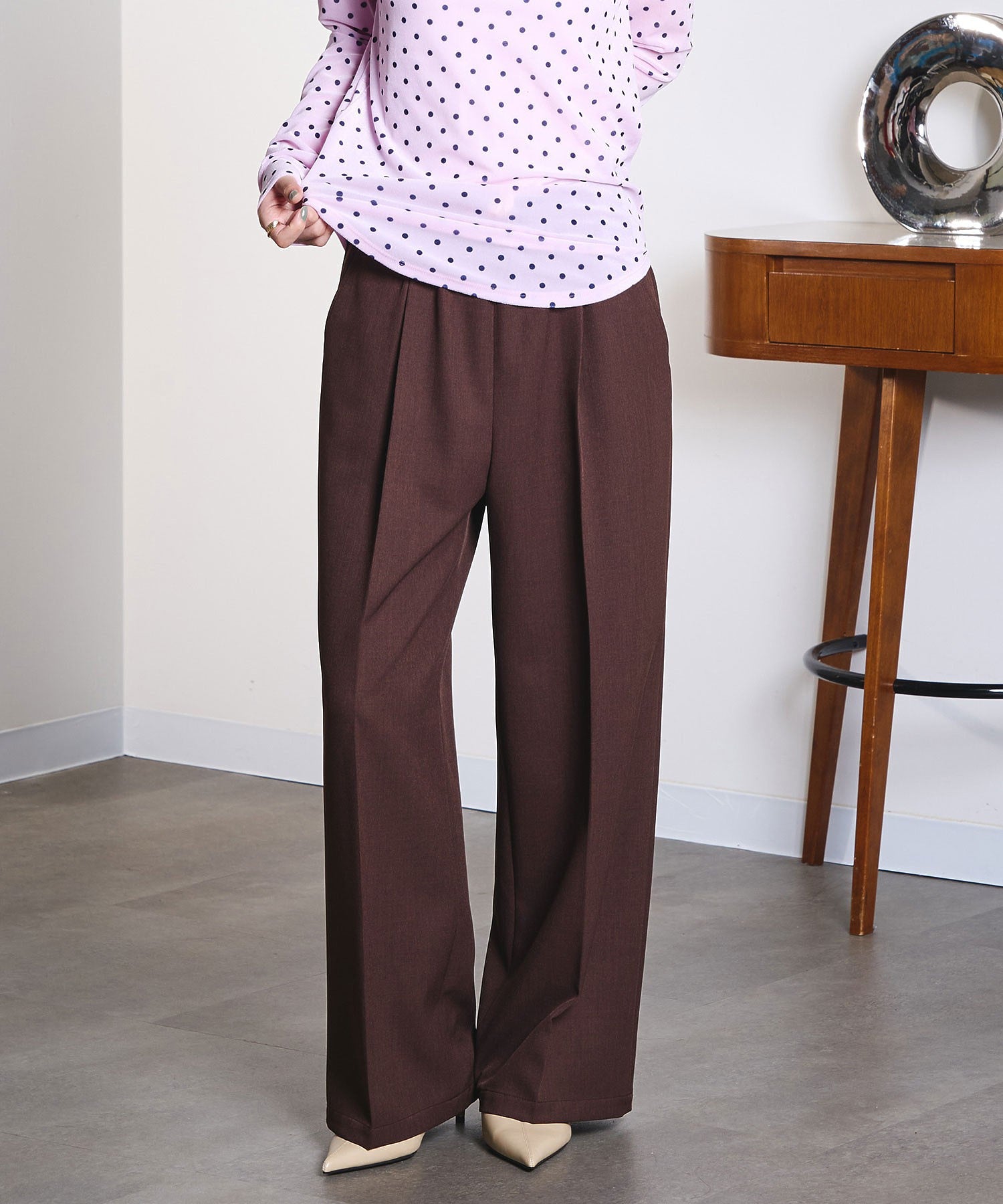 model:163cm 着用サイズ:S