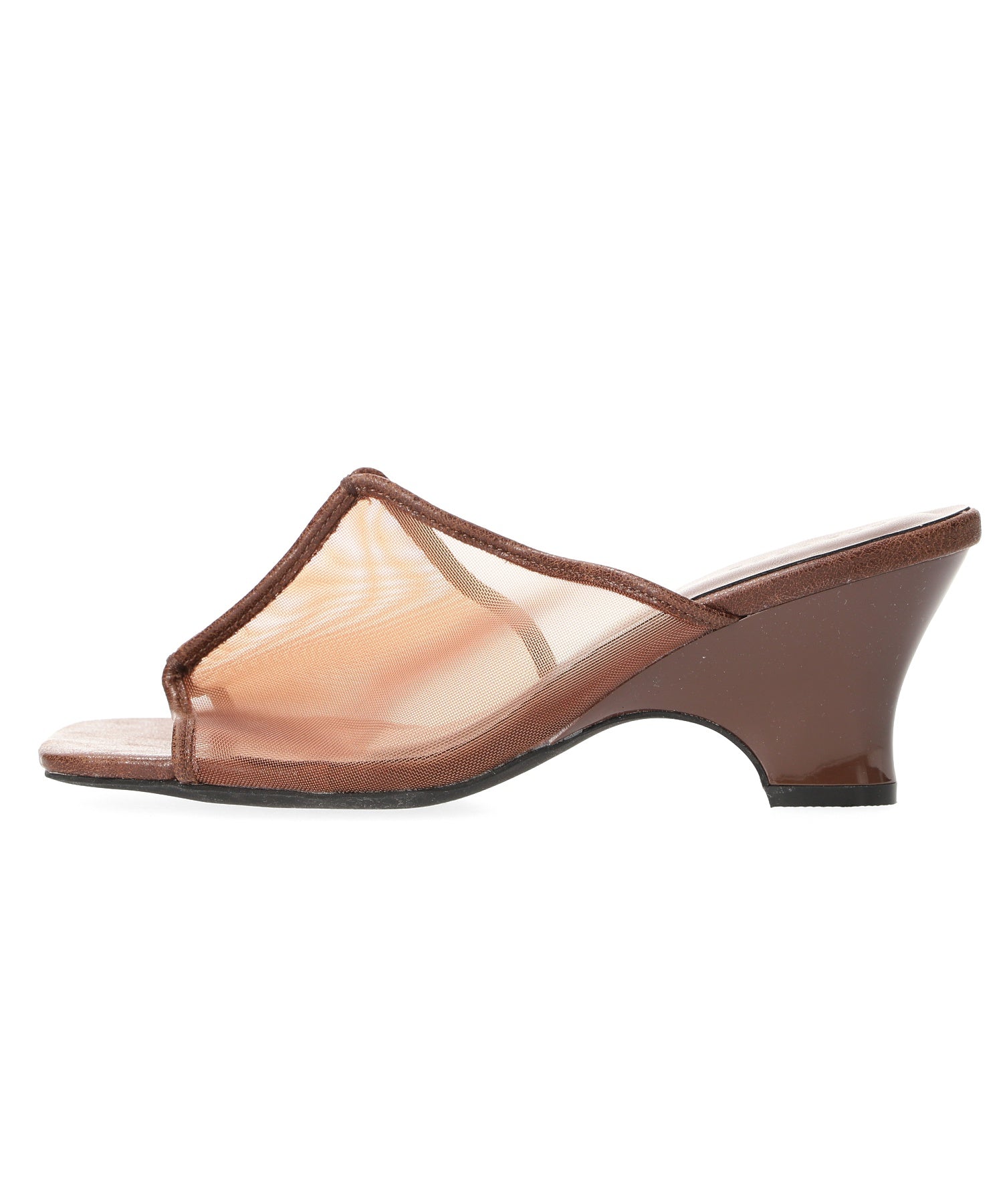 WEDGE TULLE SANDAL