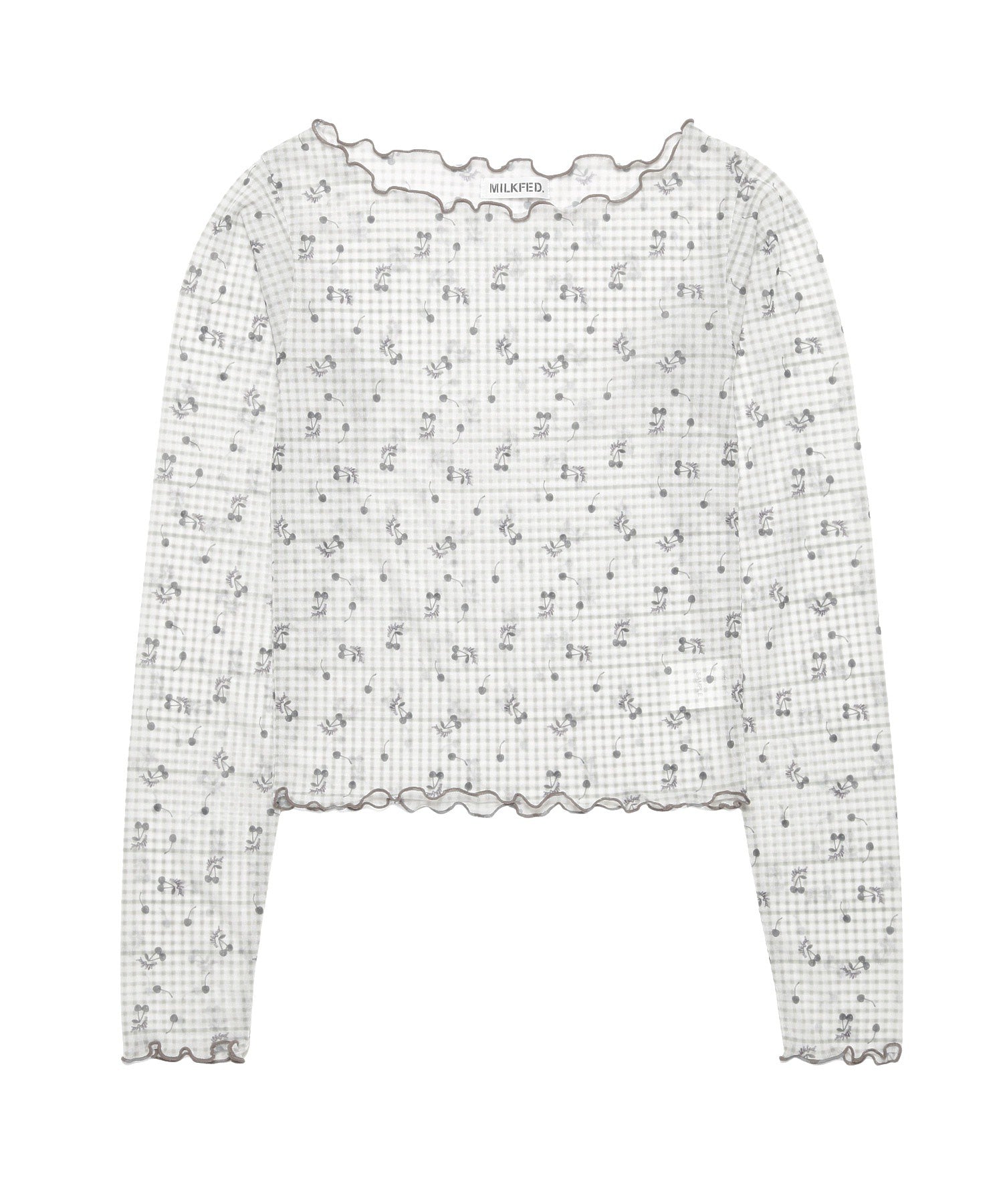 CHERRY MESH TOP