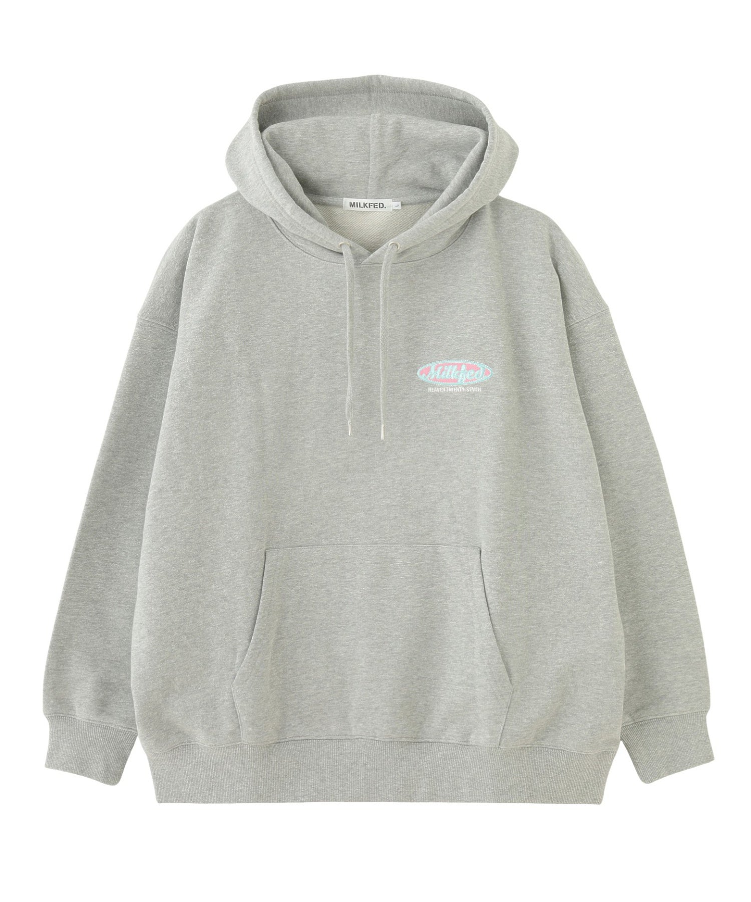 OVAL LOGO EMBROIDERY SWEAT HOODIE