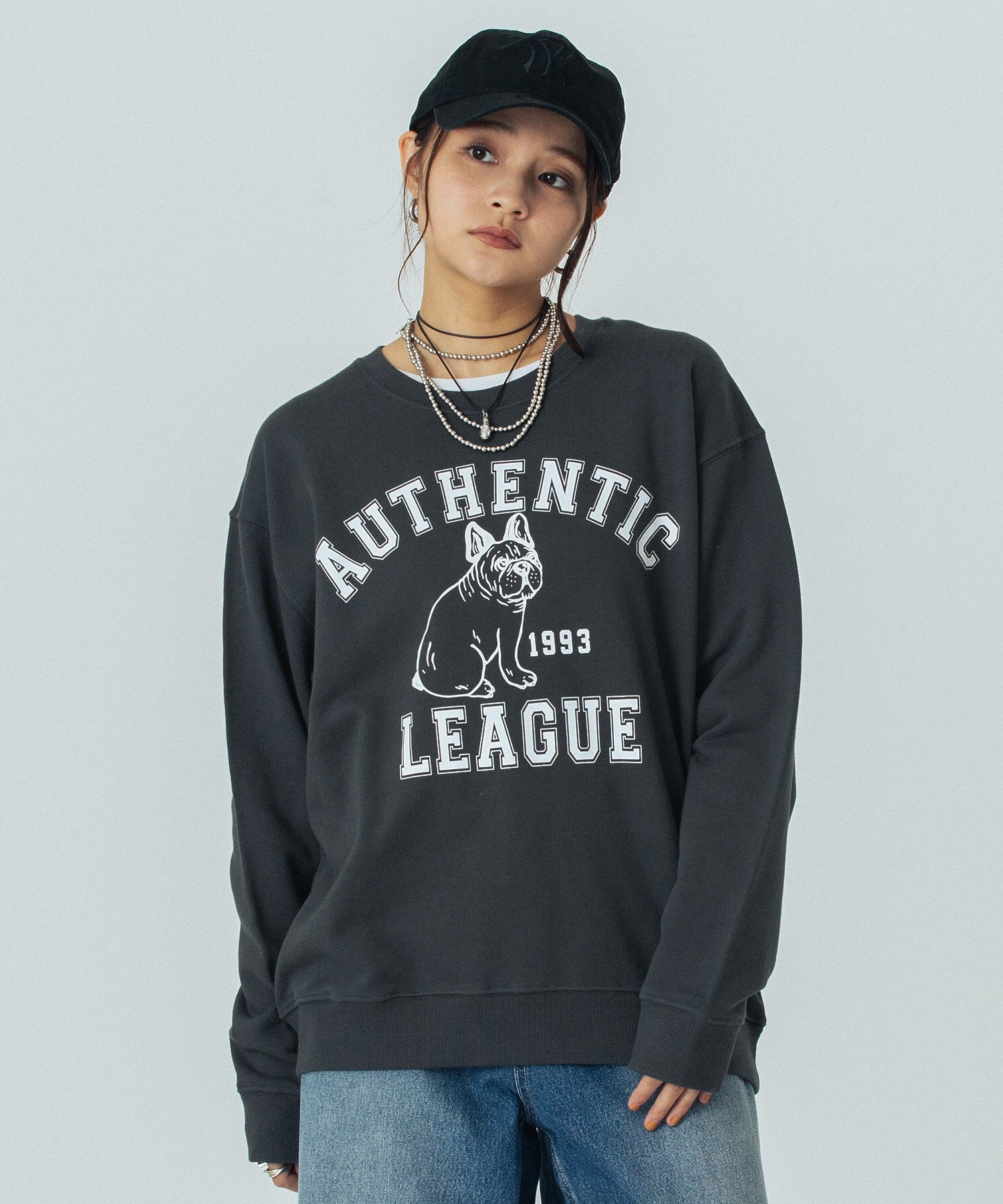 【WEB・一部店舗限定】ANIMAL PRINT SWEAT