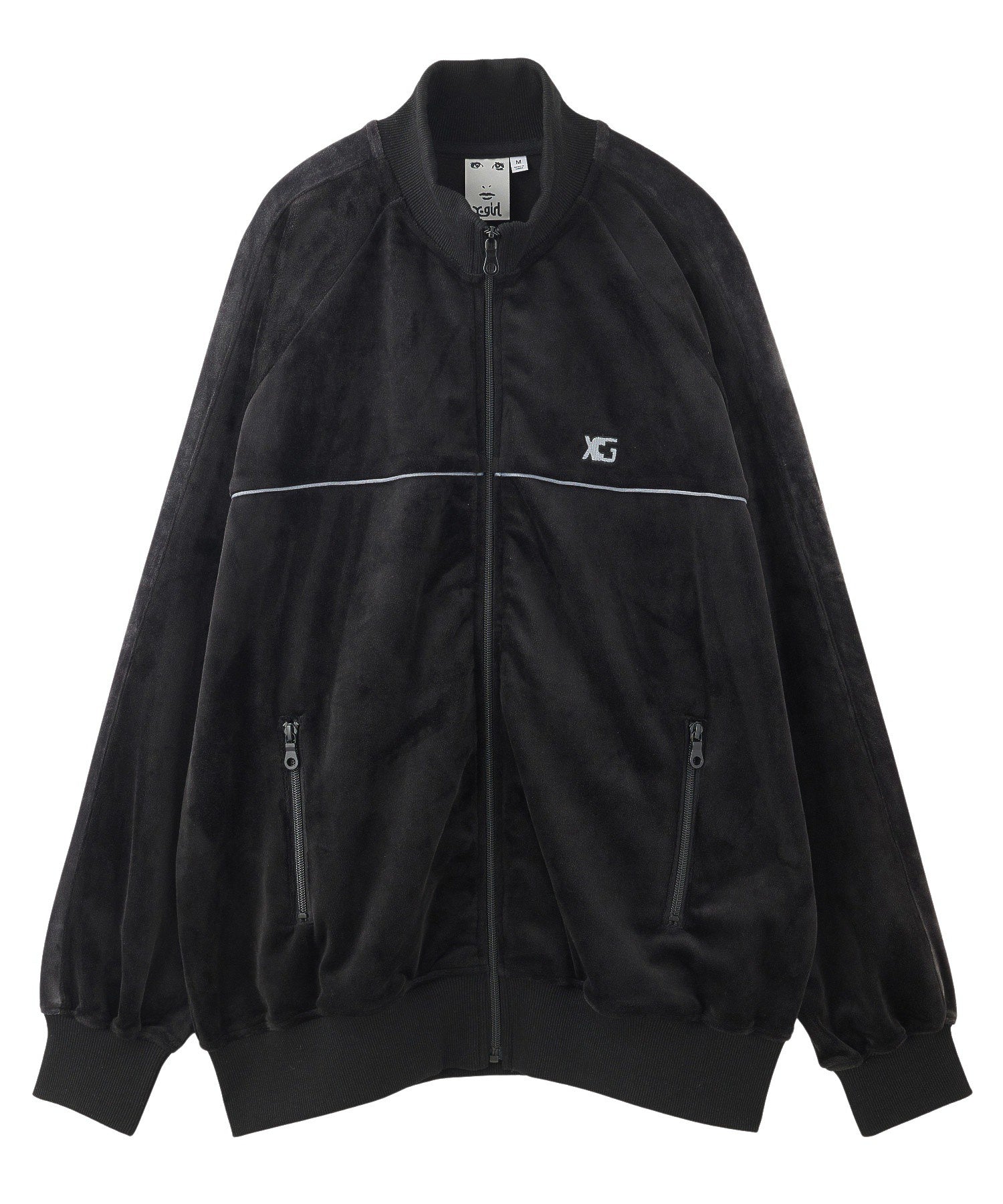 VELOUR TRACK JACKET