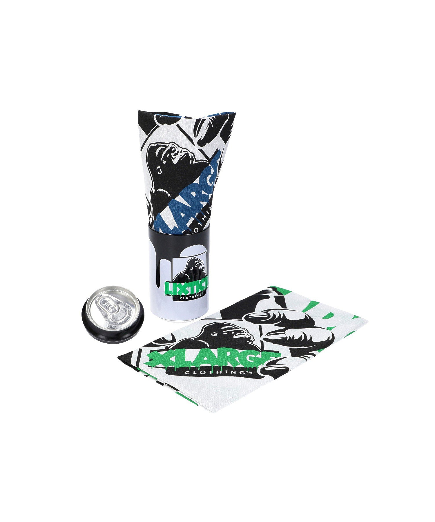 XLARGE×LIXTICK MYSTERY TENUGUI CAN