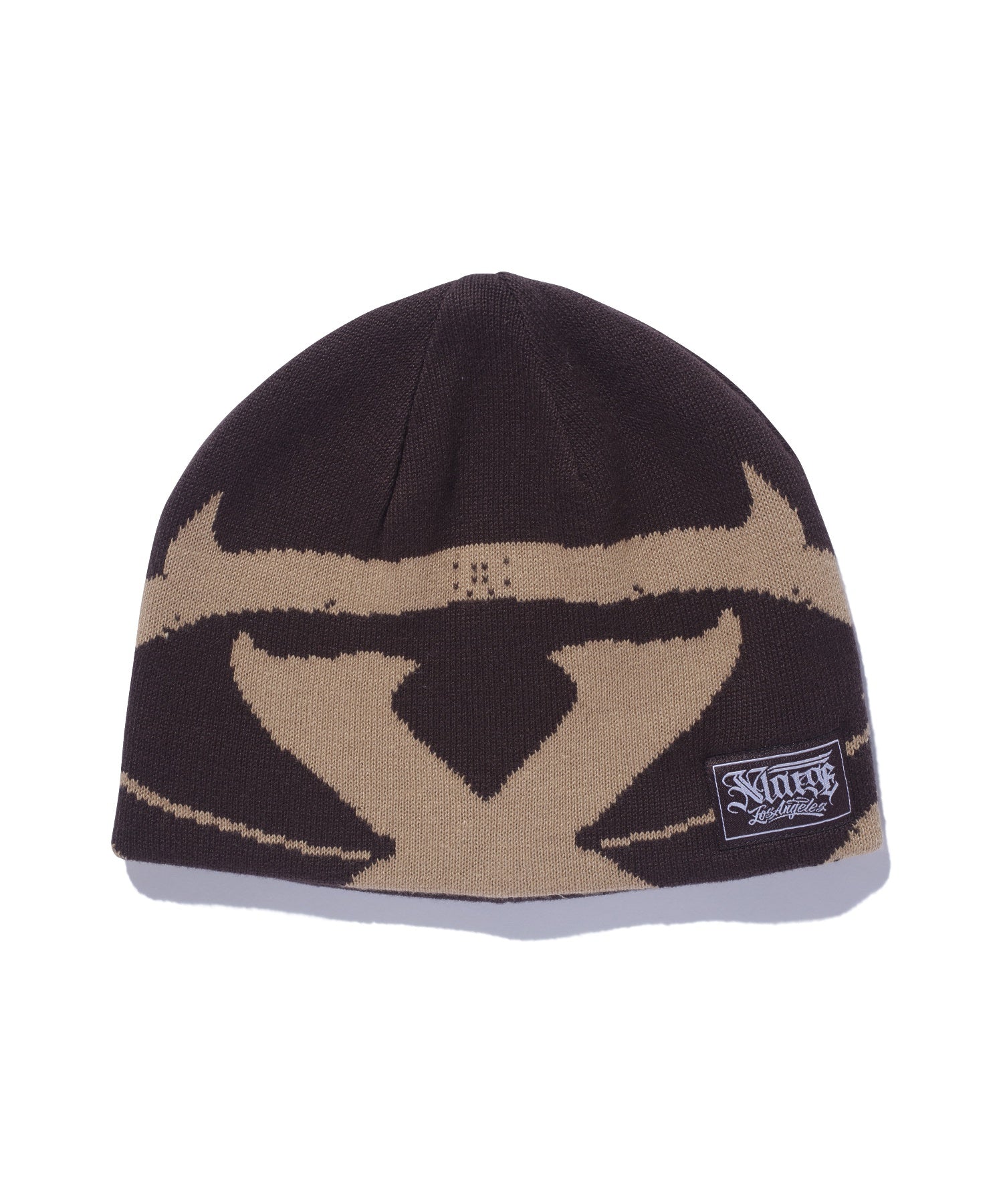 X MONSTER LOGO BEANIE