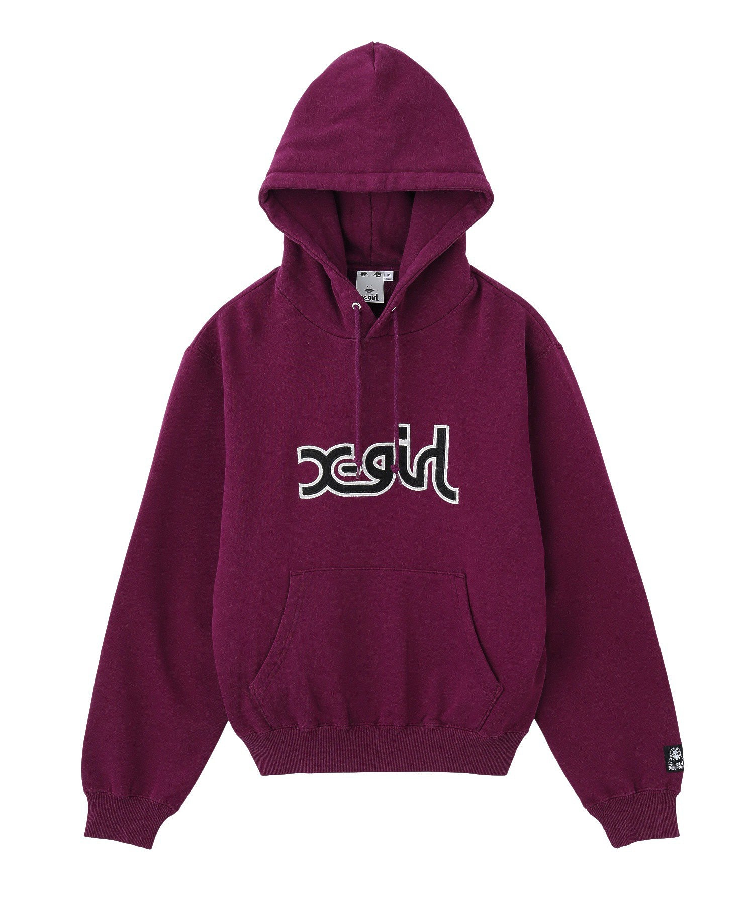 MILLS LOGO LAYERED PATCH SWEAT HOODIE