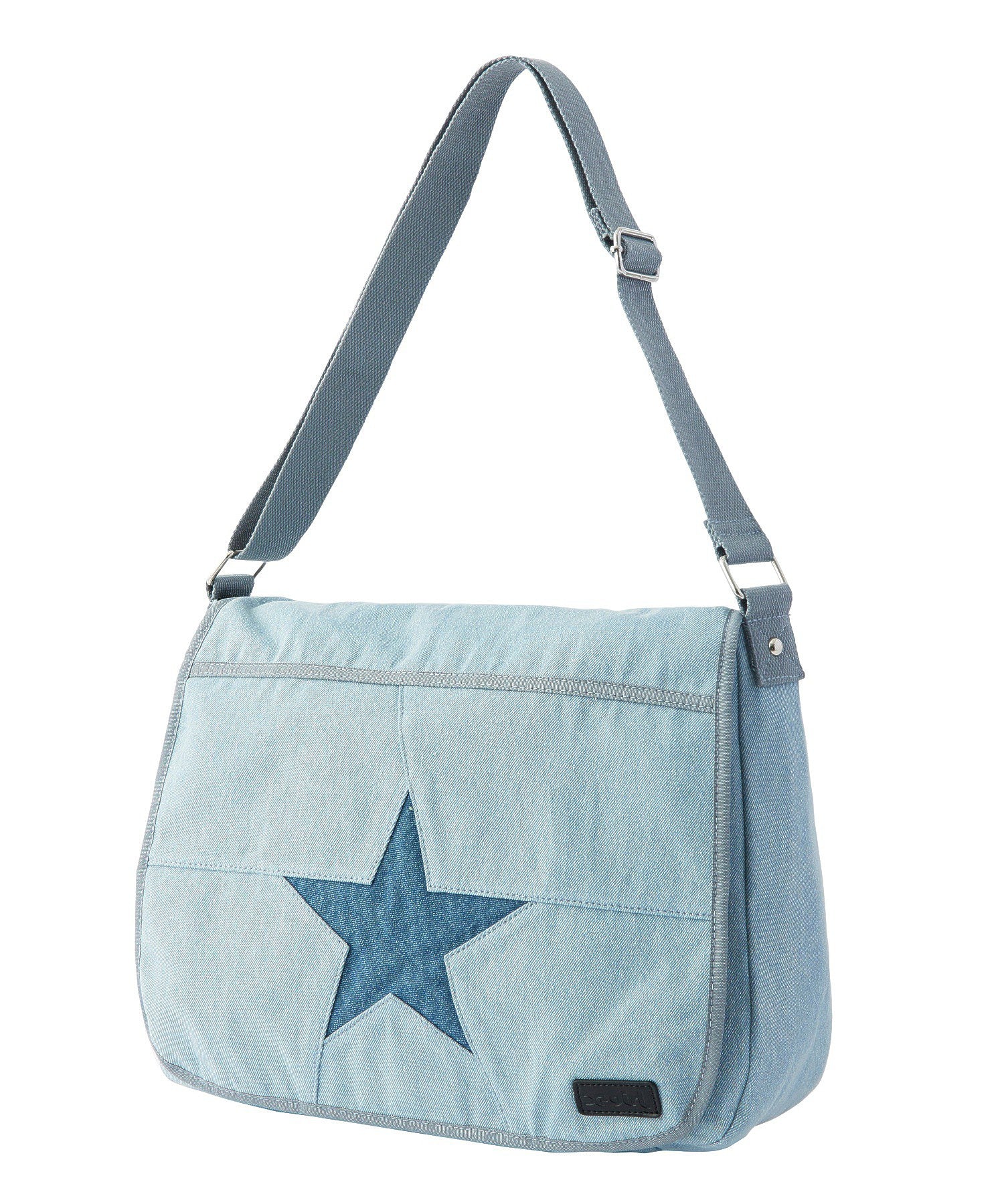 STAR PANELED MESSENGER BAG