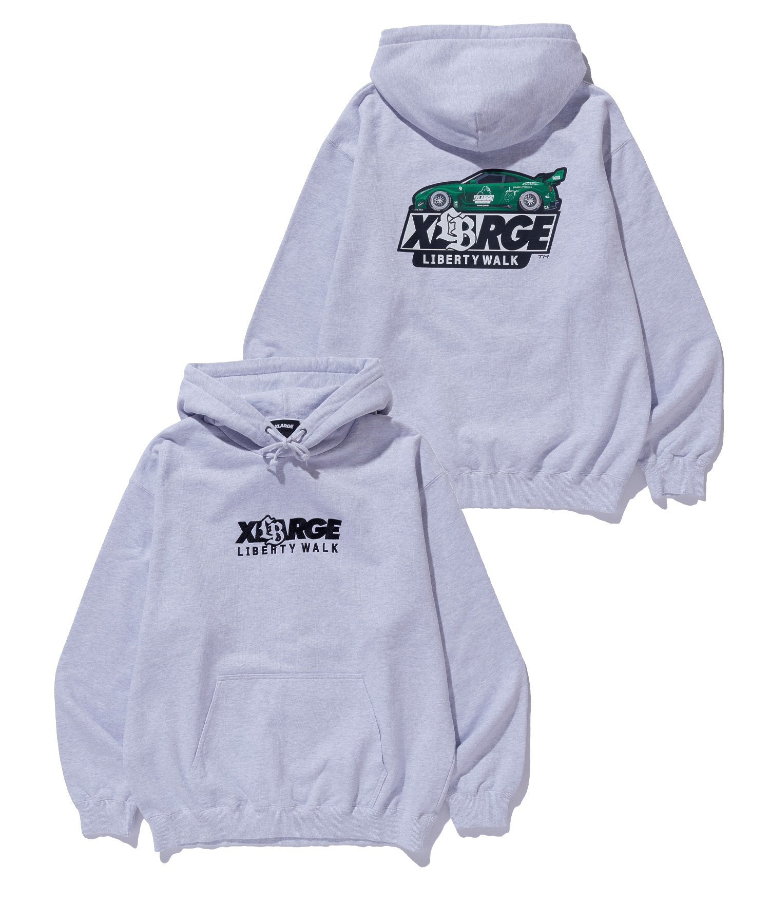 XLARGE×LIBERTY WALK HOODED SWEATSHIRTS