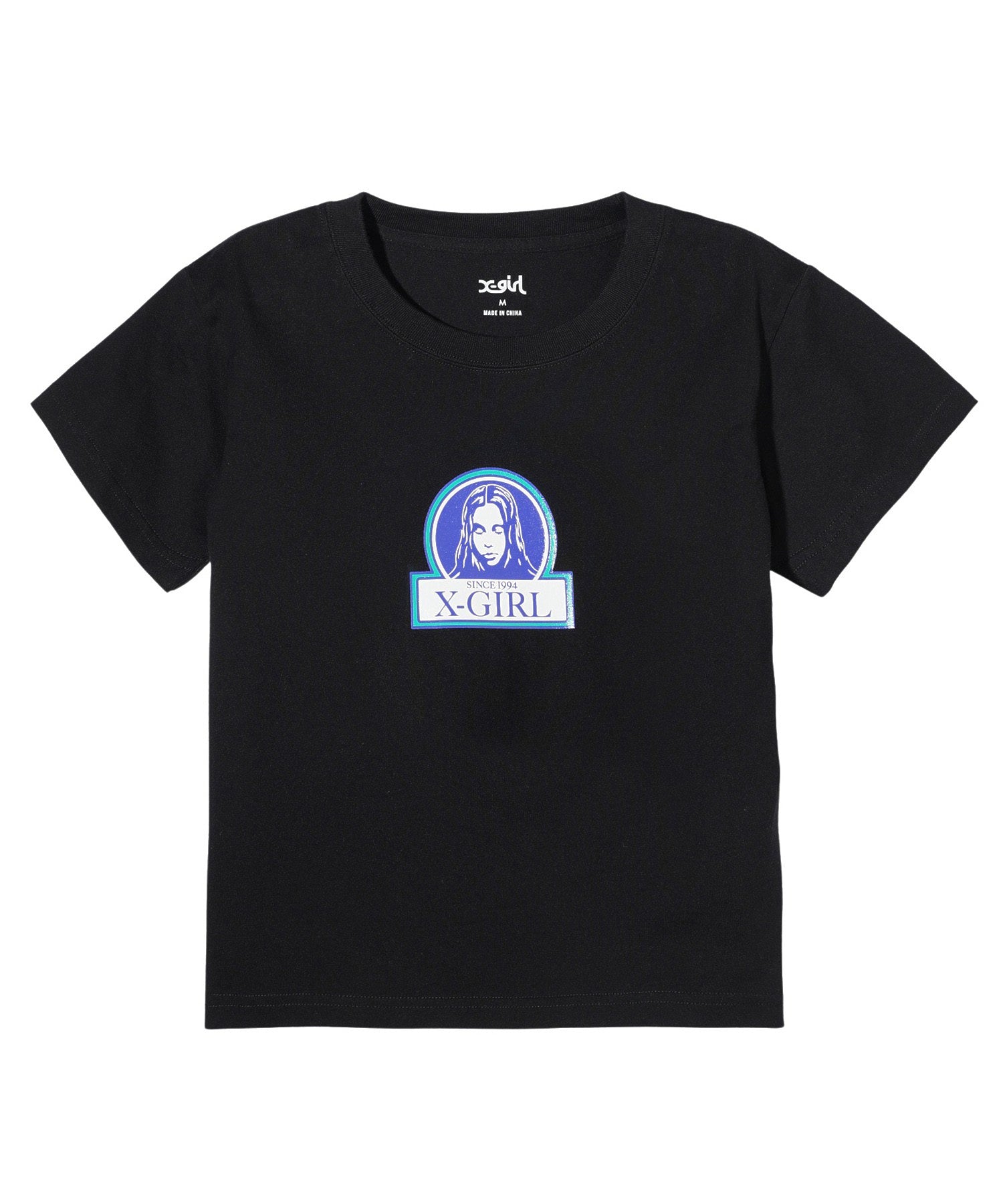 FRAMED FACE S/S BABY TEE