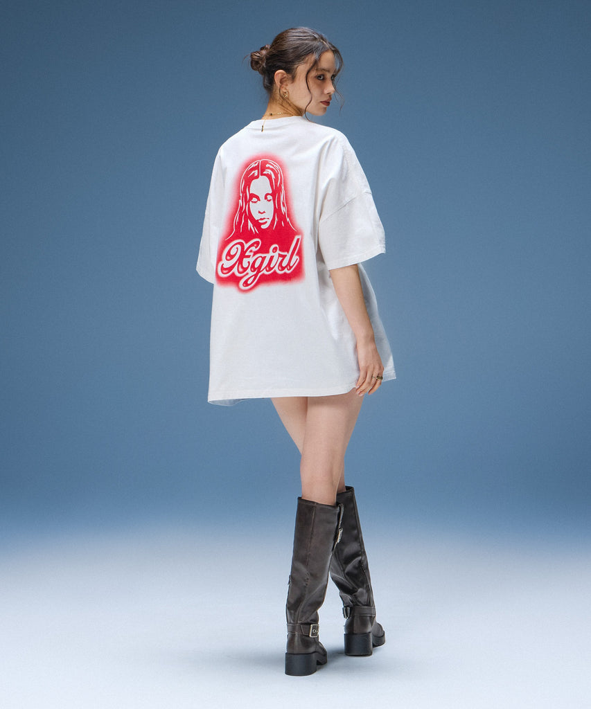 SPRAY FACE S/S BIG TEE DRESS – calif（カリフ）公式サイト