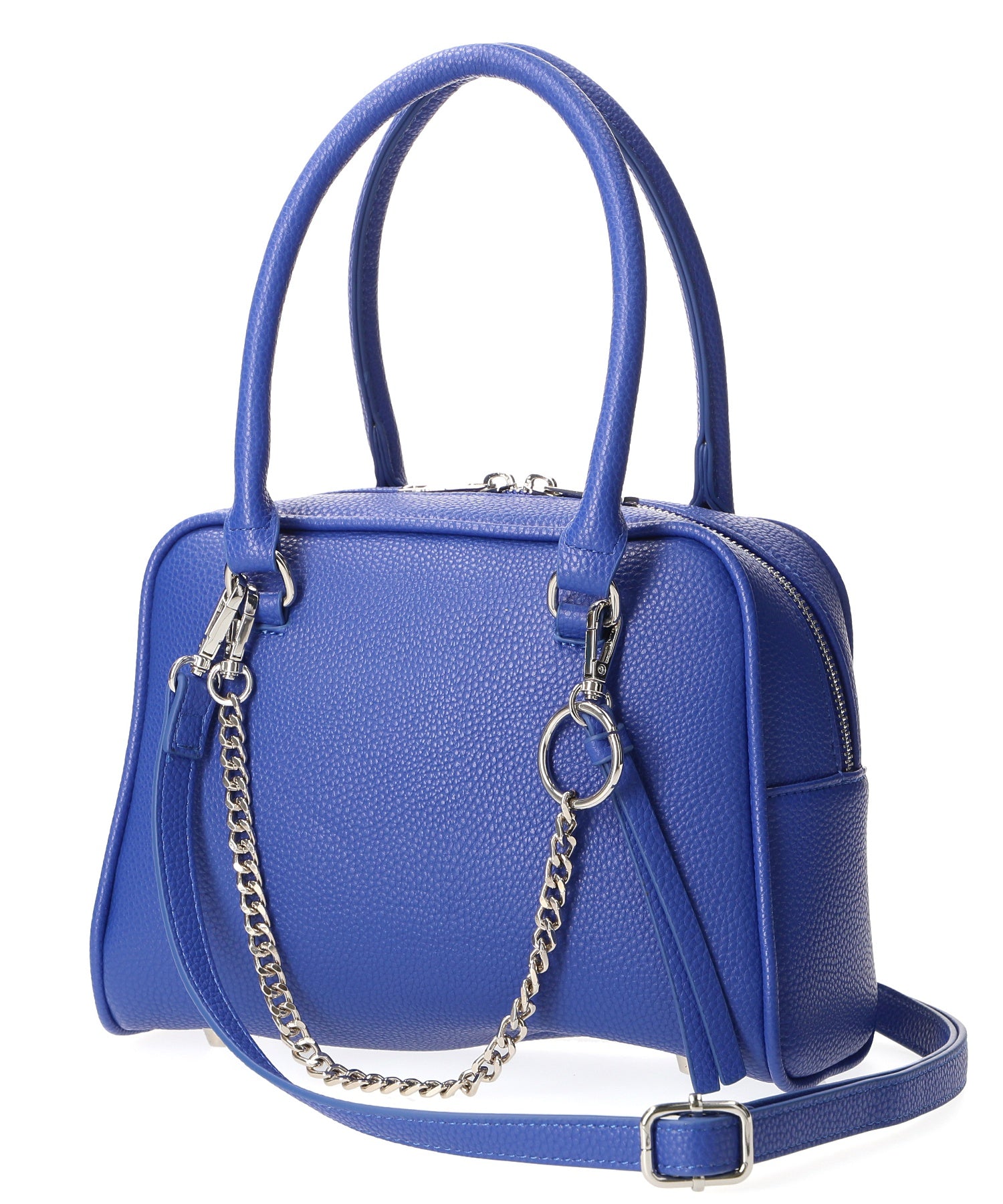VELETTO/CHAIN CHARM BOSTON BAG