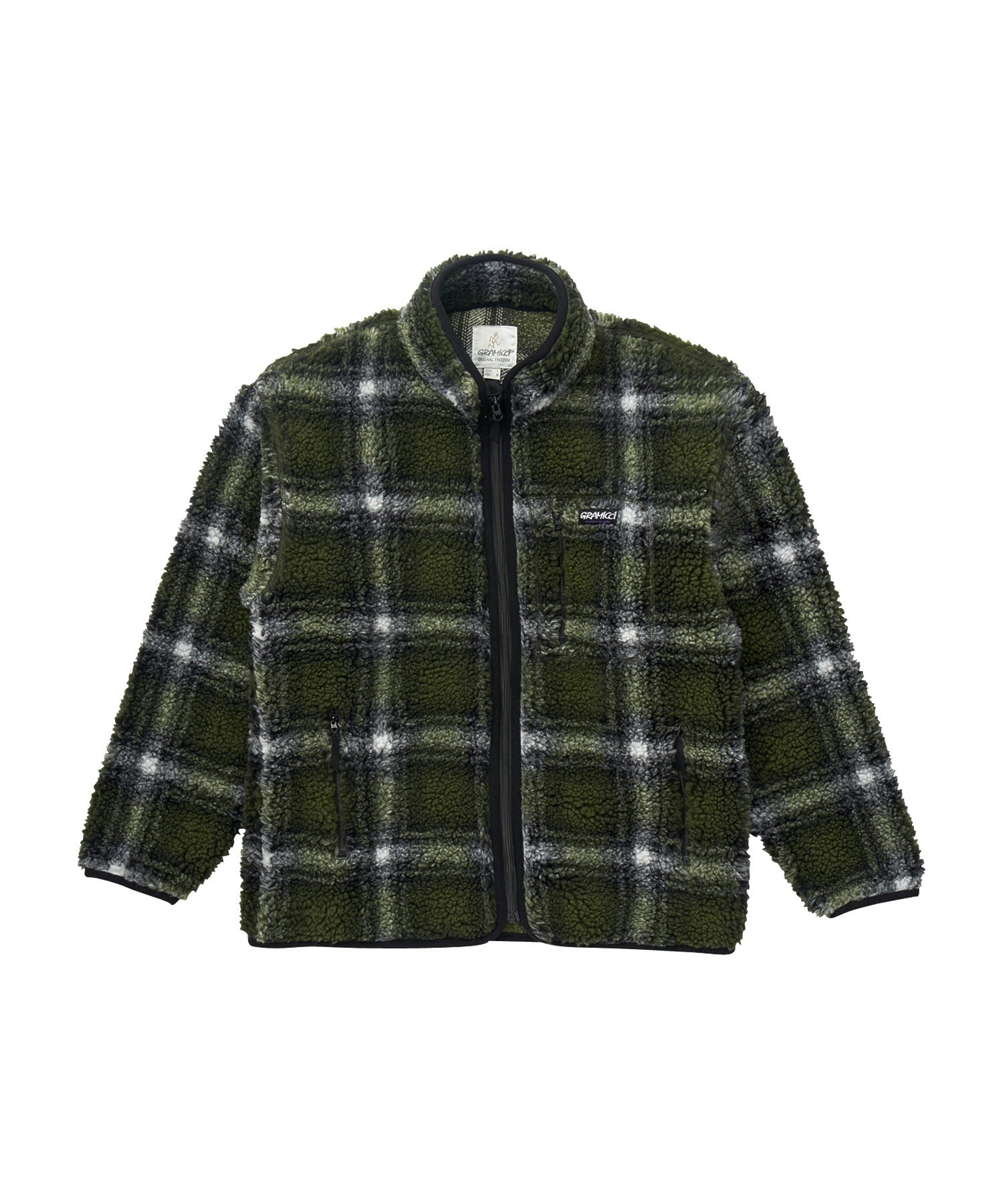 GRAMICCI/グラミチ/SHADOW PLAID SHERPA JACKET/G4FU-J135