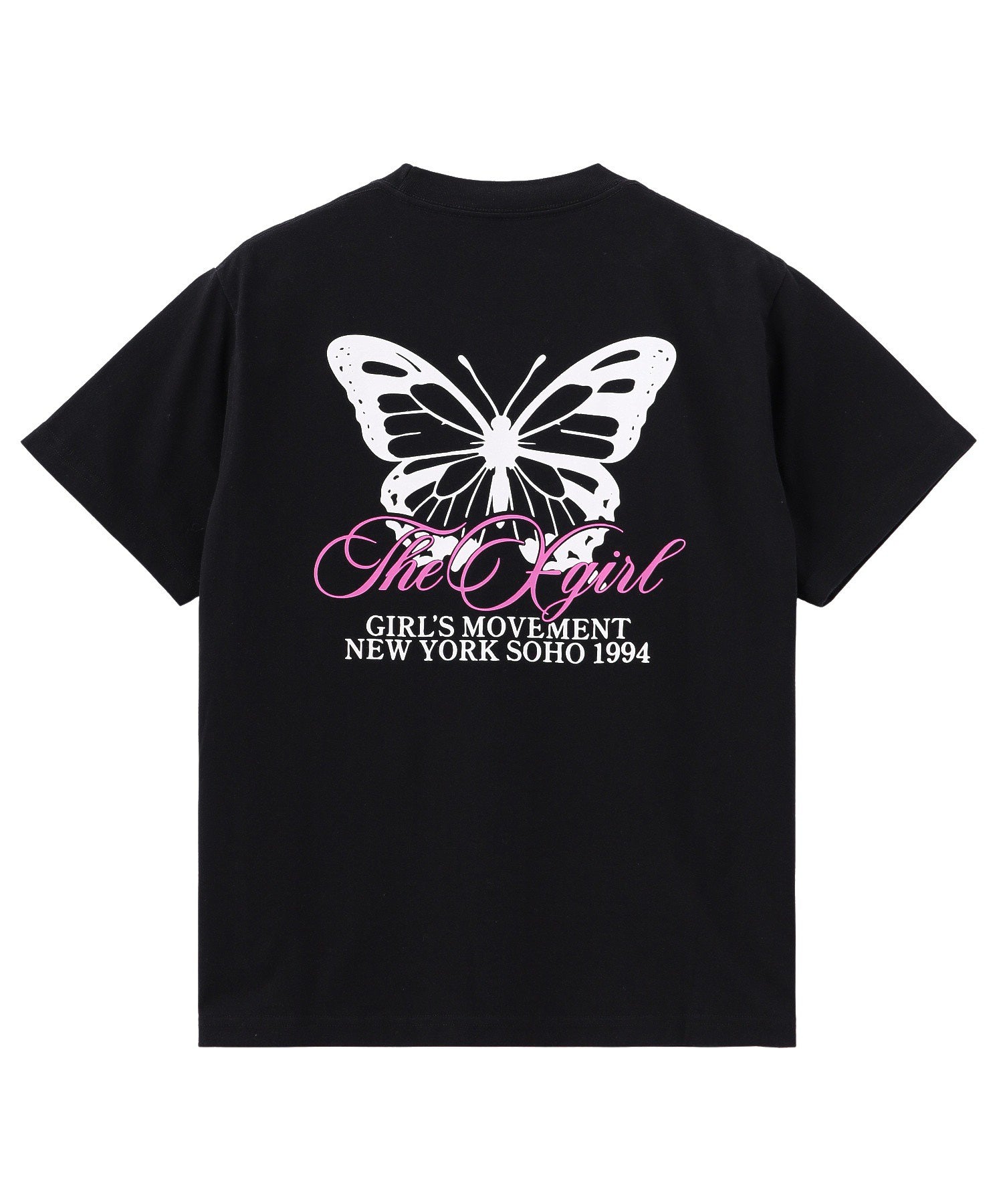 BUTTERFLY AND LOGO S/S TEE