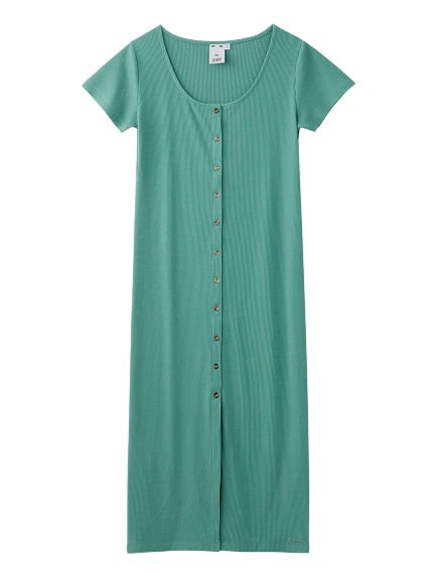 AIRLY RIB DRESS X-girl