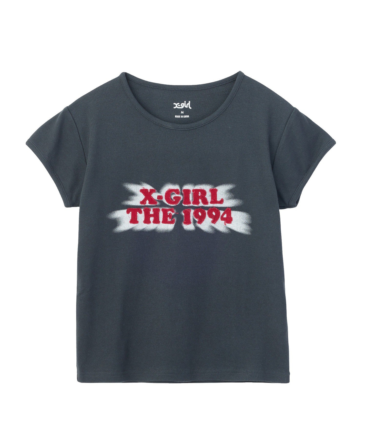 SPRAY AND PATCH S/S BABY TEE