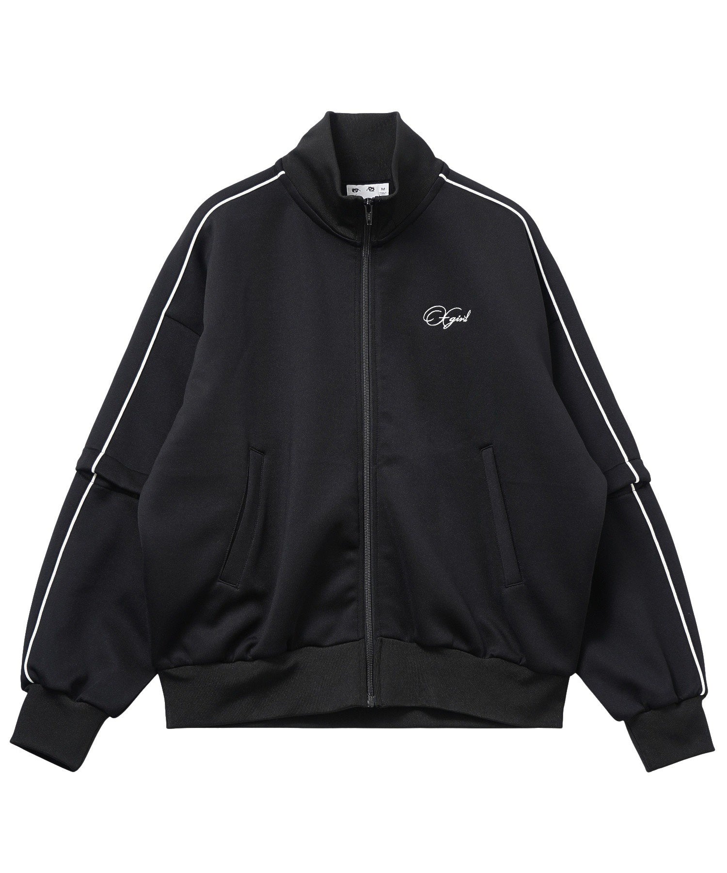 PENCIL SCRIPT LOGO 2WAY TRACK JACKET