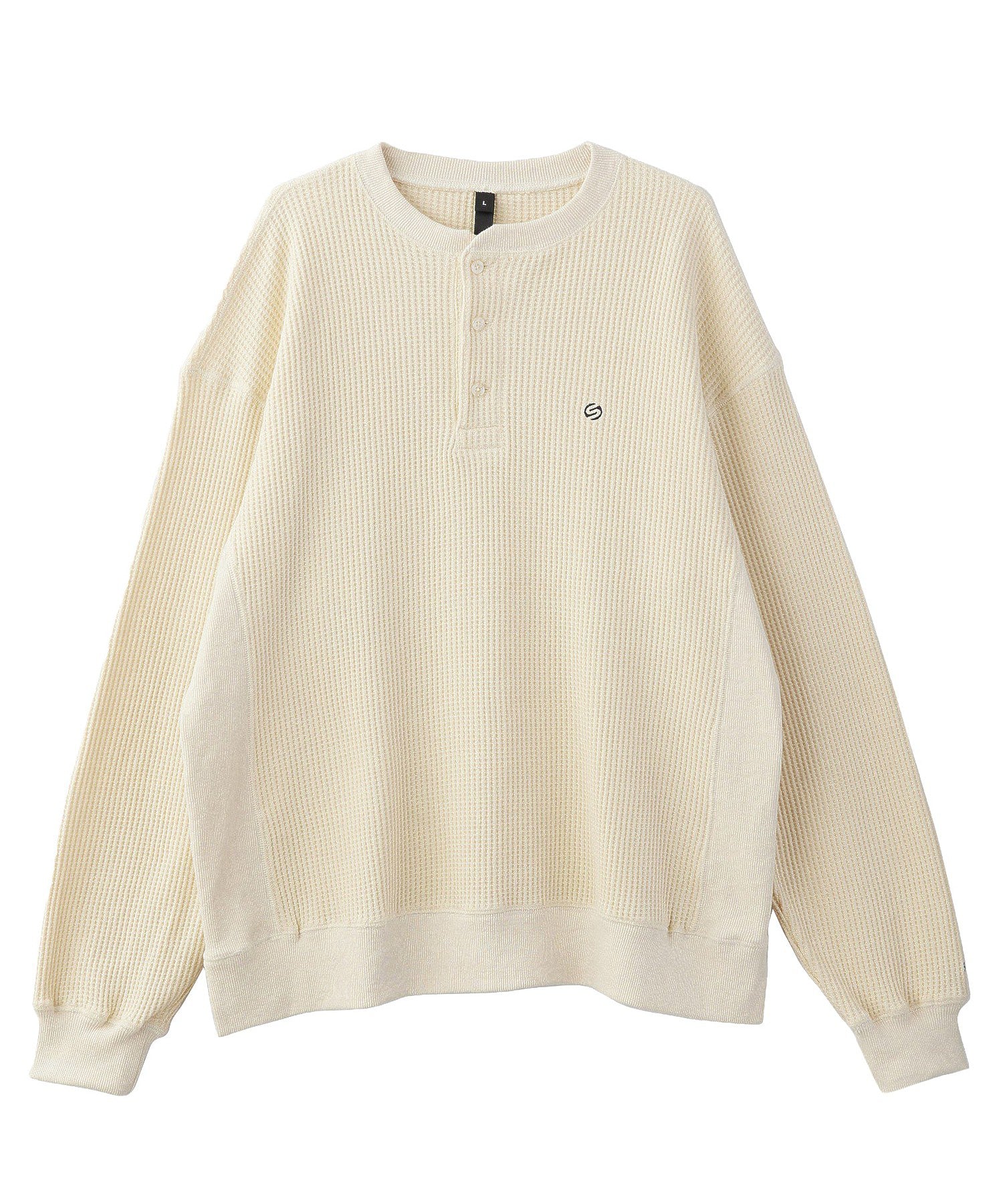 L/S THERMAL HENLEY NECK SHIRT