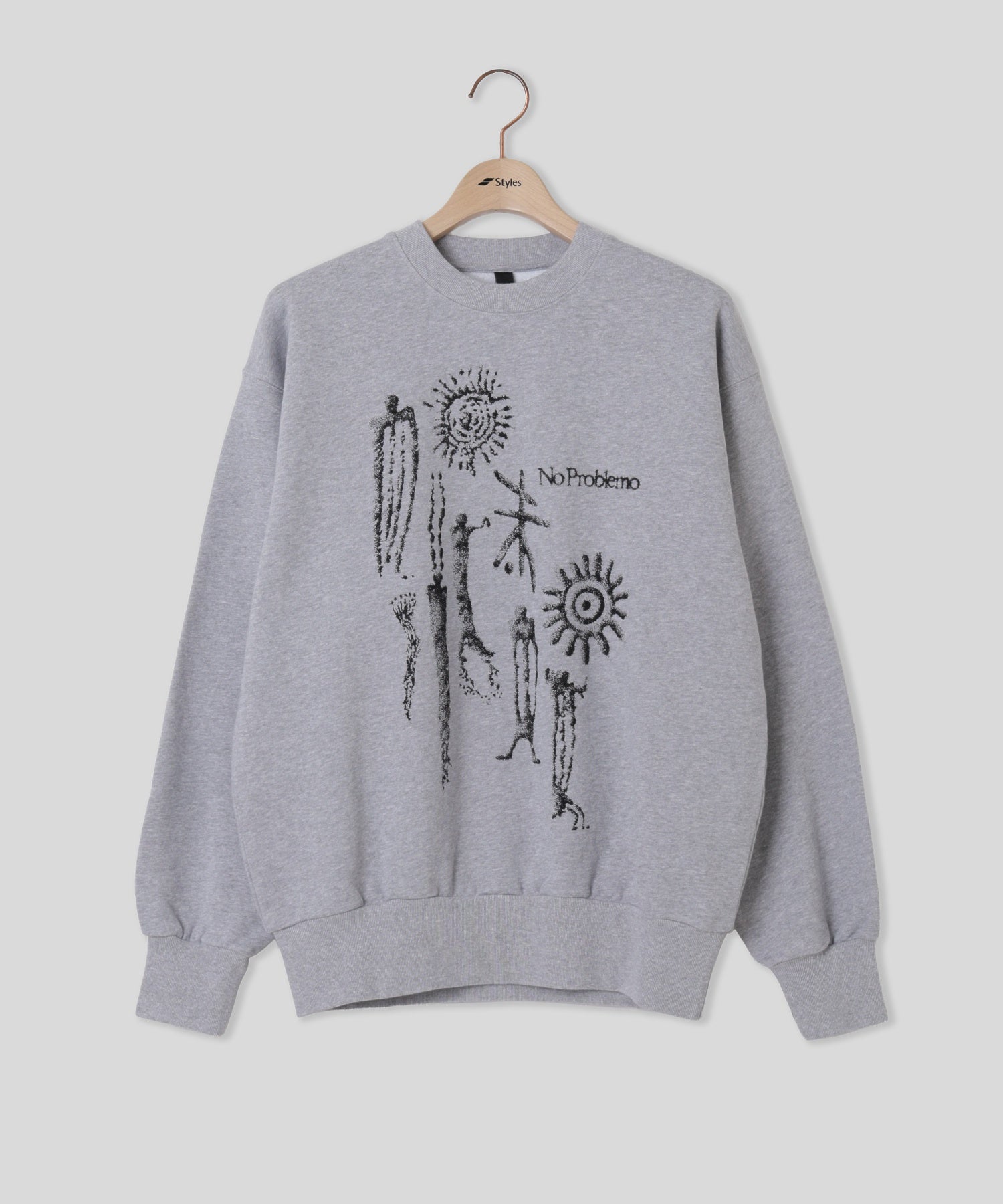 NO PROBLEMO/ノープロブレモ/Ancient Findings SweatshirtNP20010.06