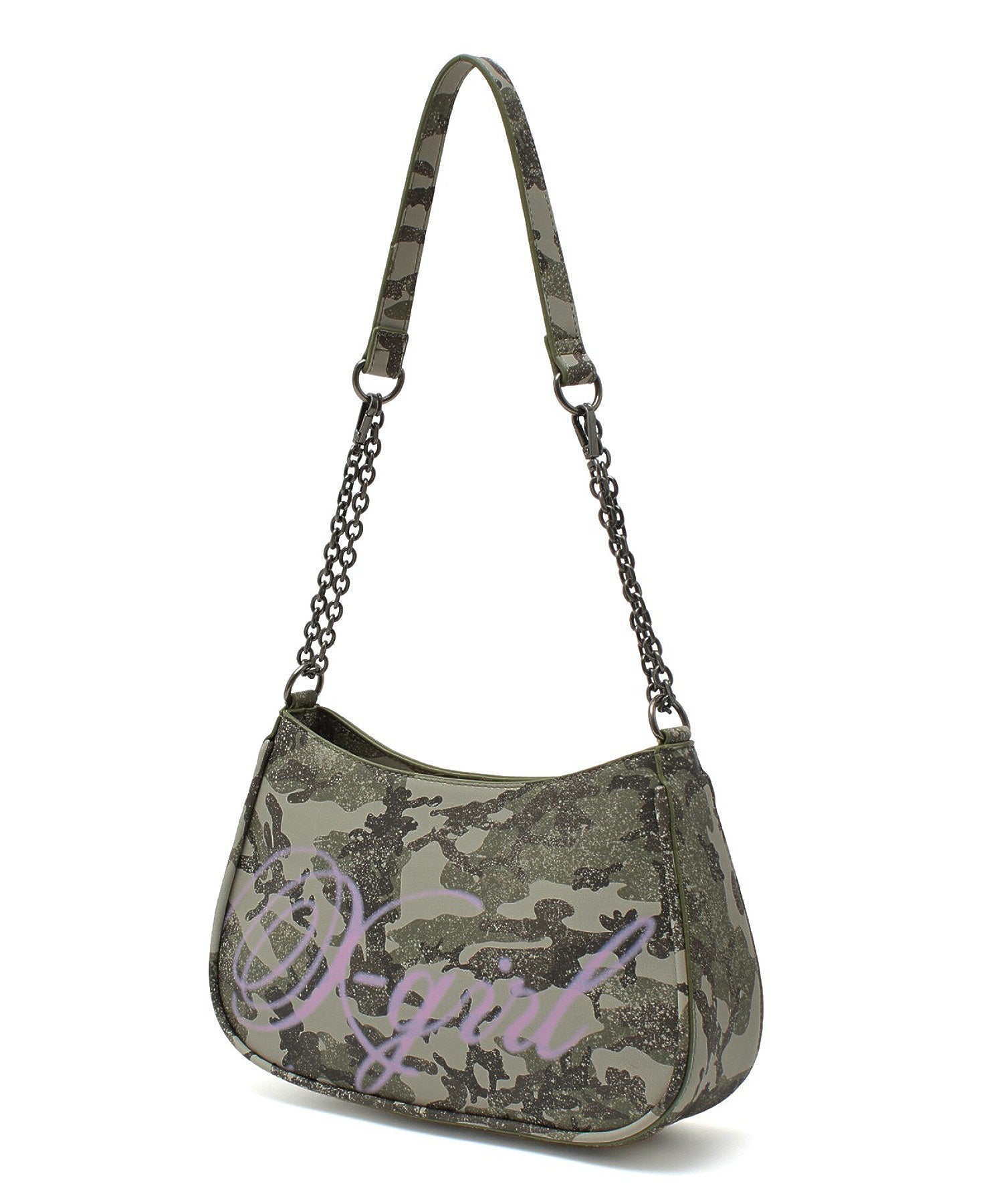 SPRAY SCRIPT LOGO SHOULDER BAG