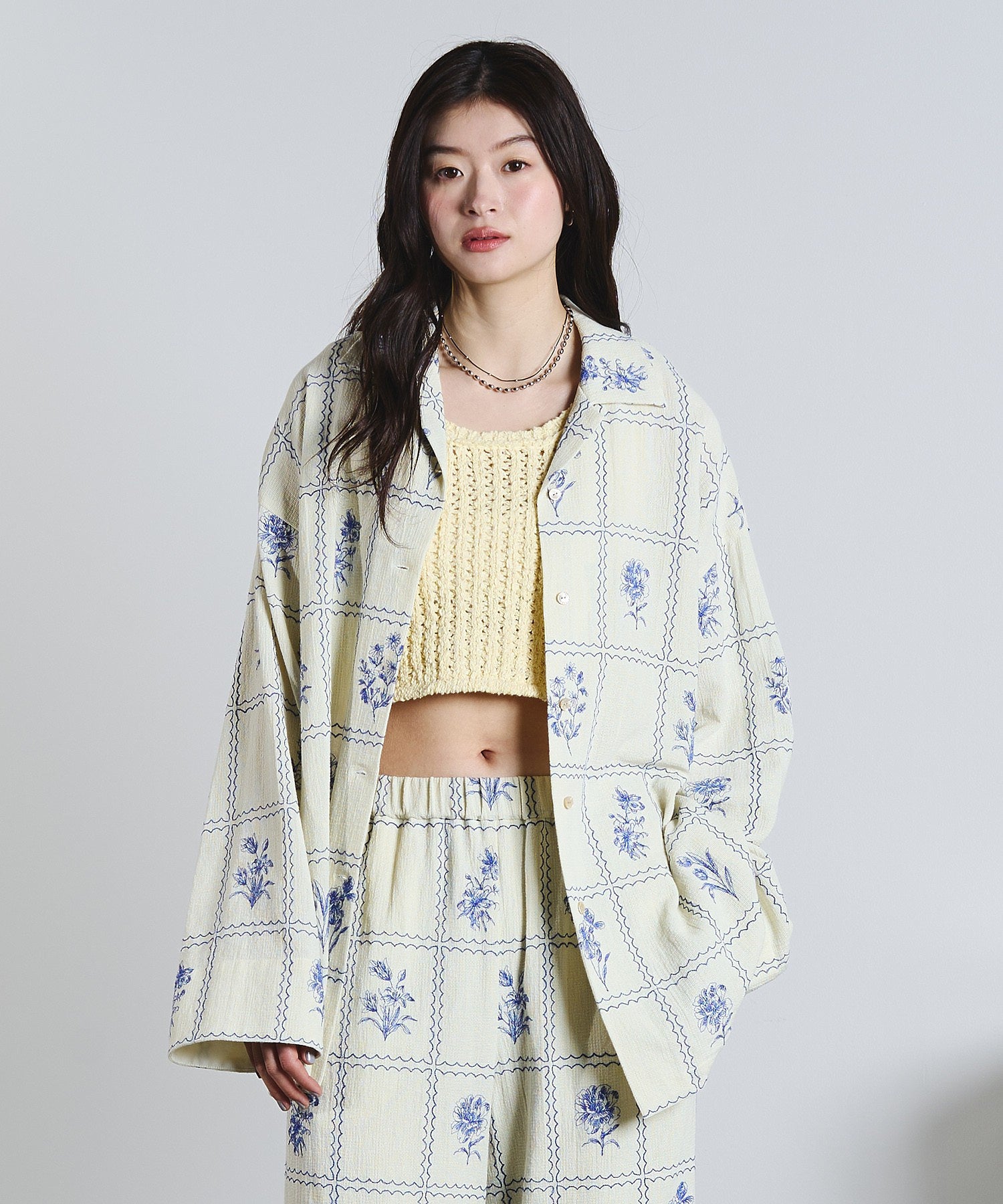 mag.by c/EMBROIDERY L/S SHIRT