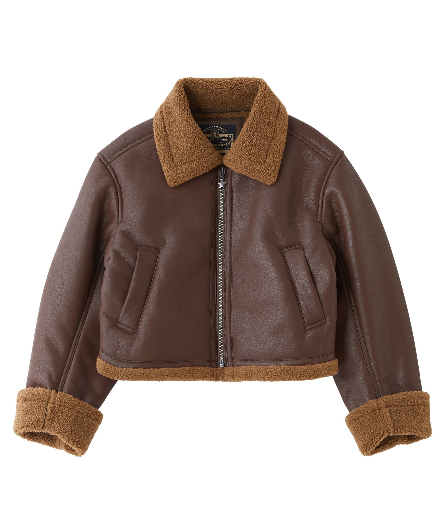 FAUX MOUTON JACKET