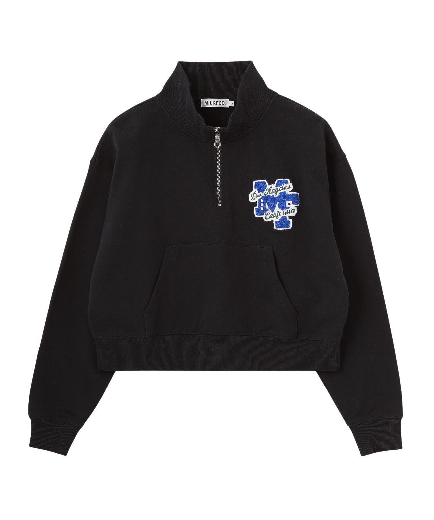 SAGARA PATCH HALF ZIP TOP