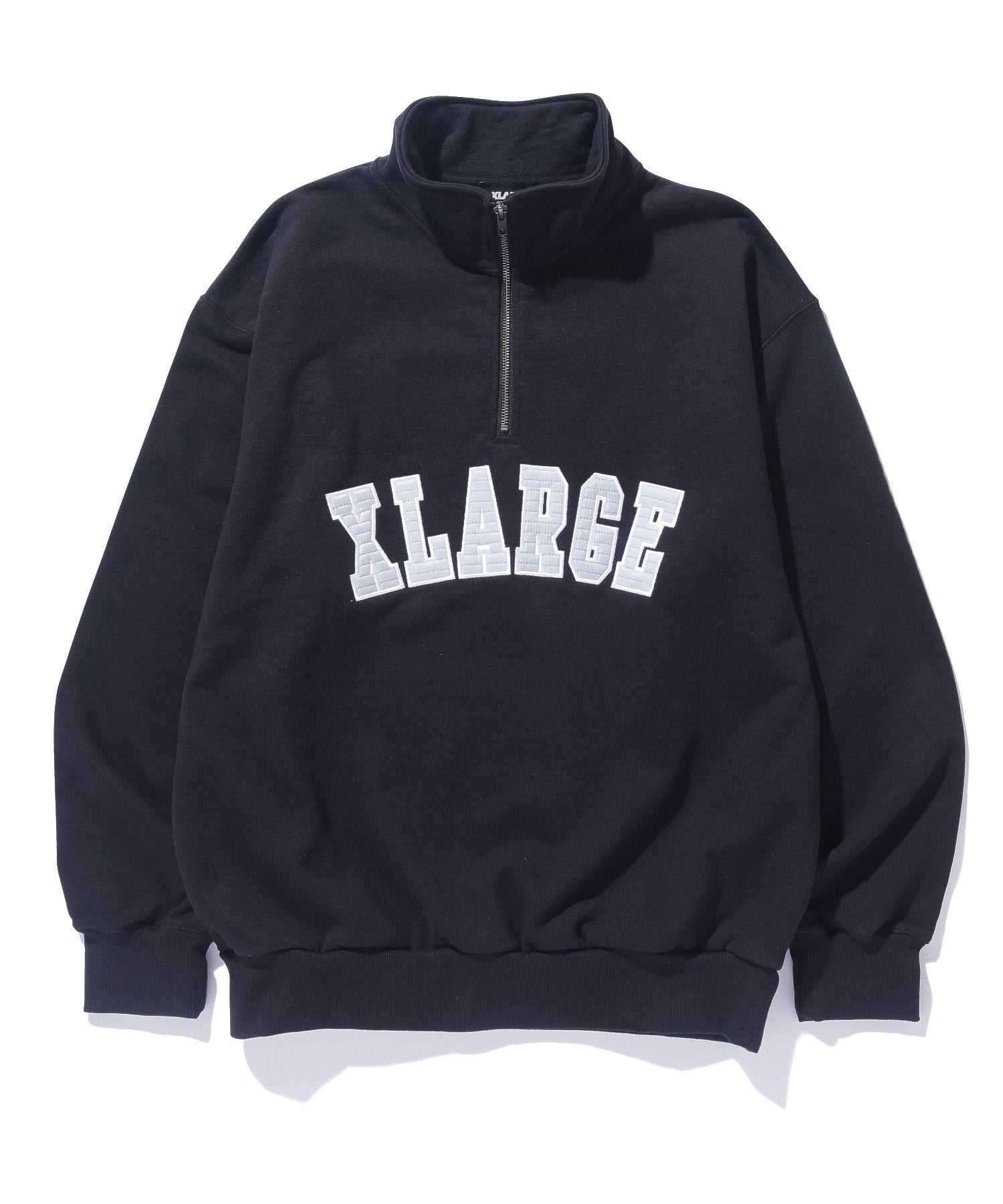 ARCH LOGO HALF ZIP SWEATSHIRT