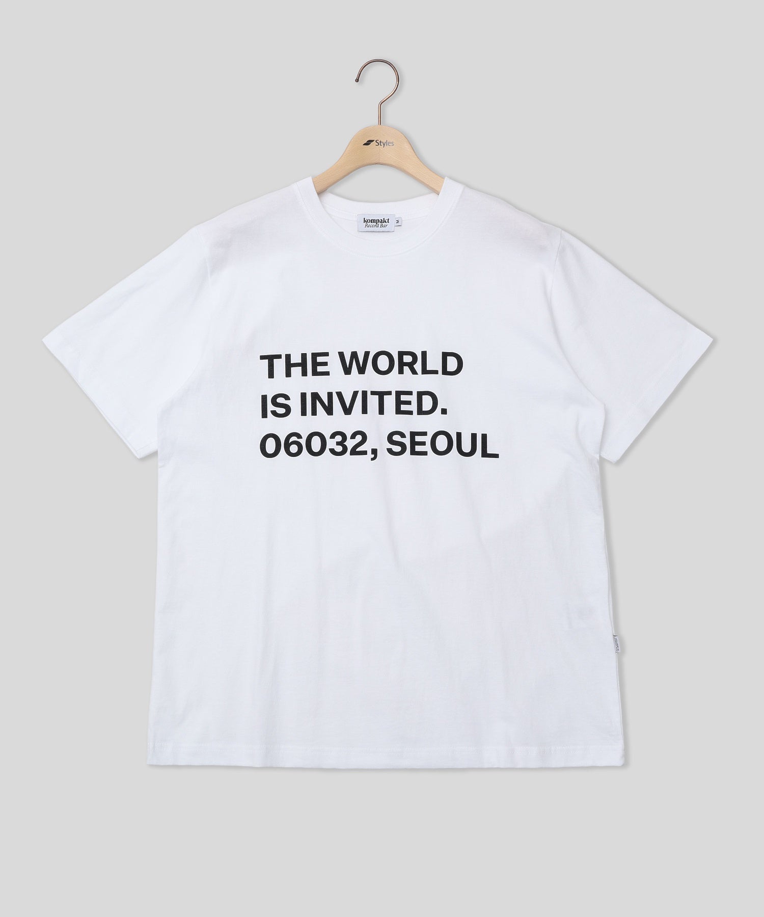 KOMPAKT RECORD BAR/コンパクト レコード バー/TWII SEOUL T-SHIRT KRB5647