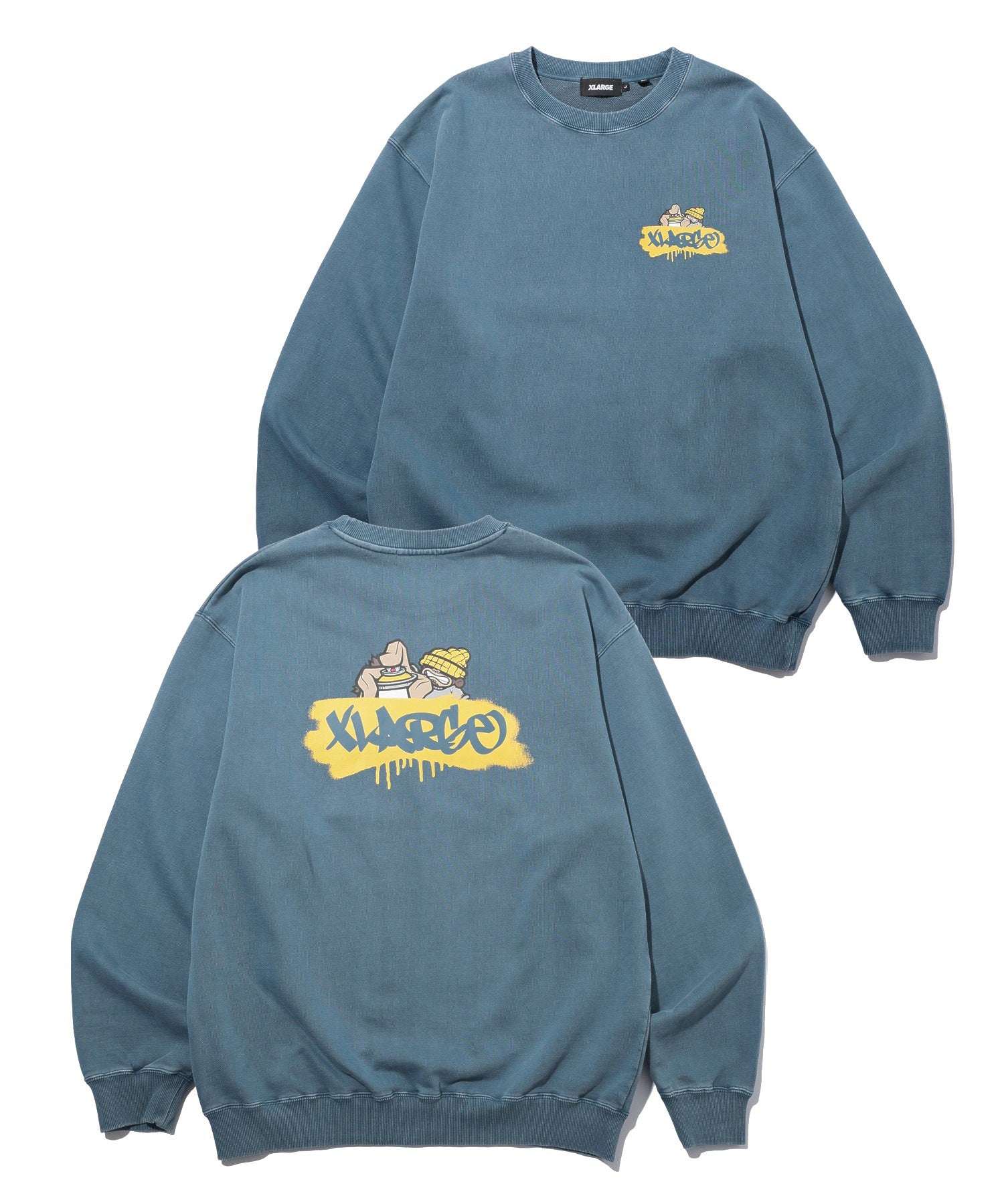 PIGMENT BOMB CREWNECK SWEATSHIRT
