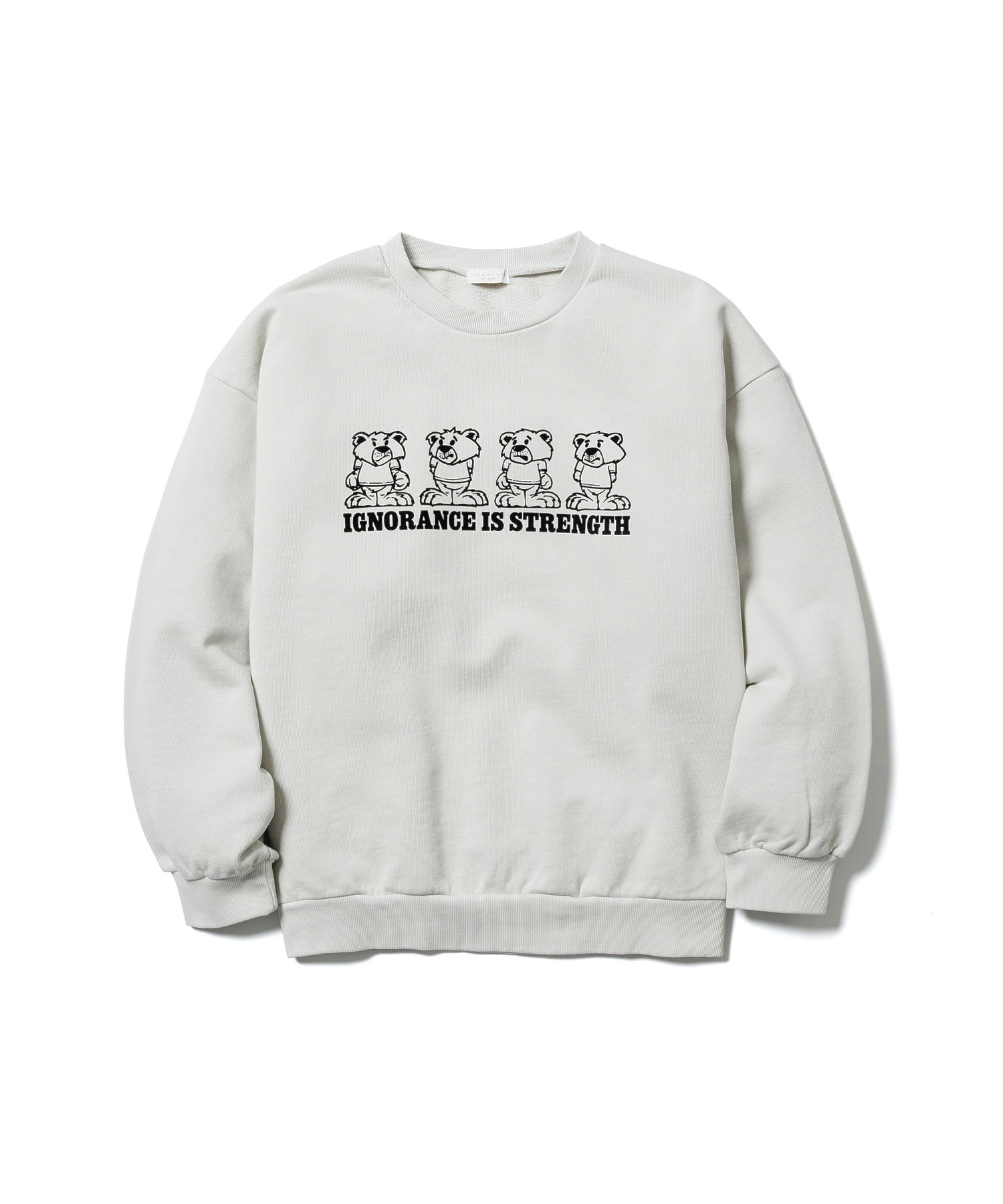 【F-LAGSTUF-F】BEAR SWEATSHIRT