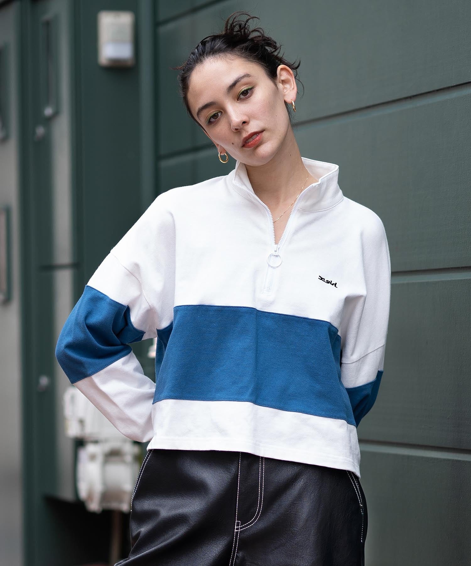 model:COURTNEY H:165cm 着用サイズ:M