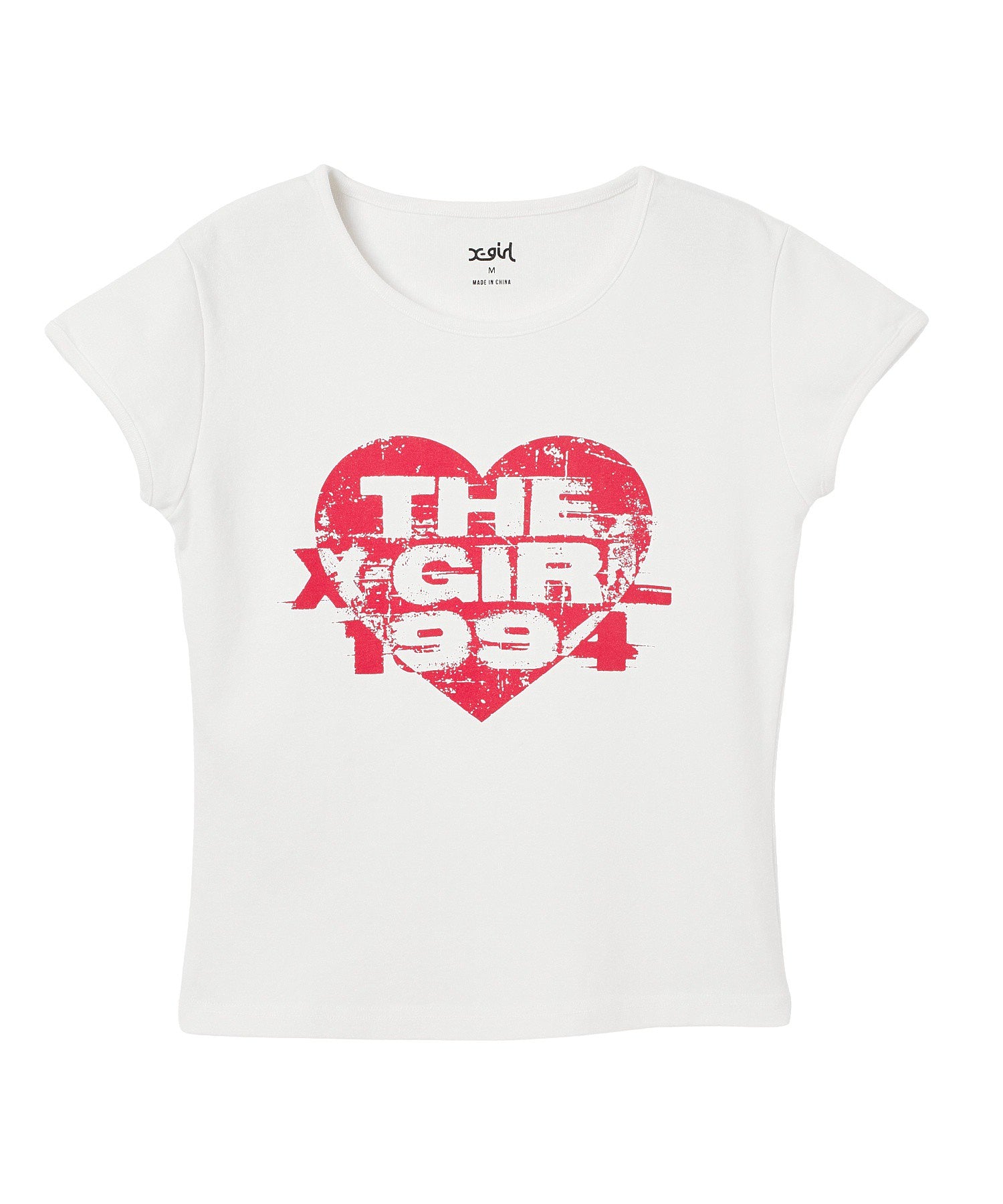GRUNGE HEART S/S BABY TEE
