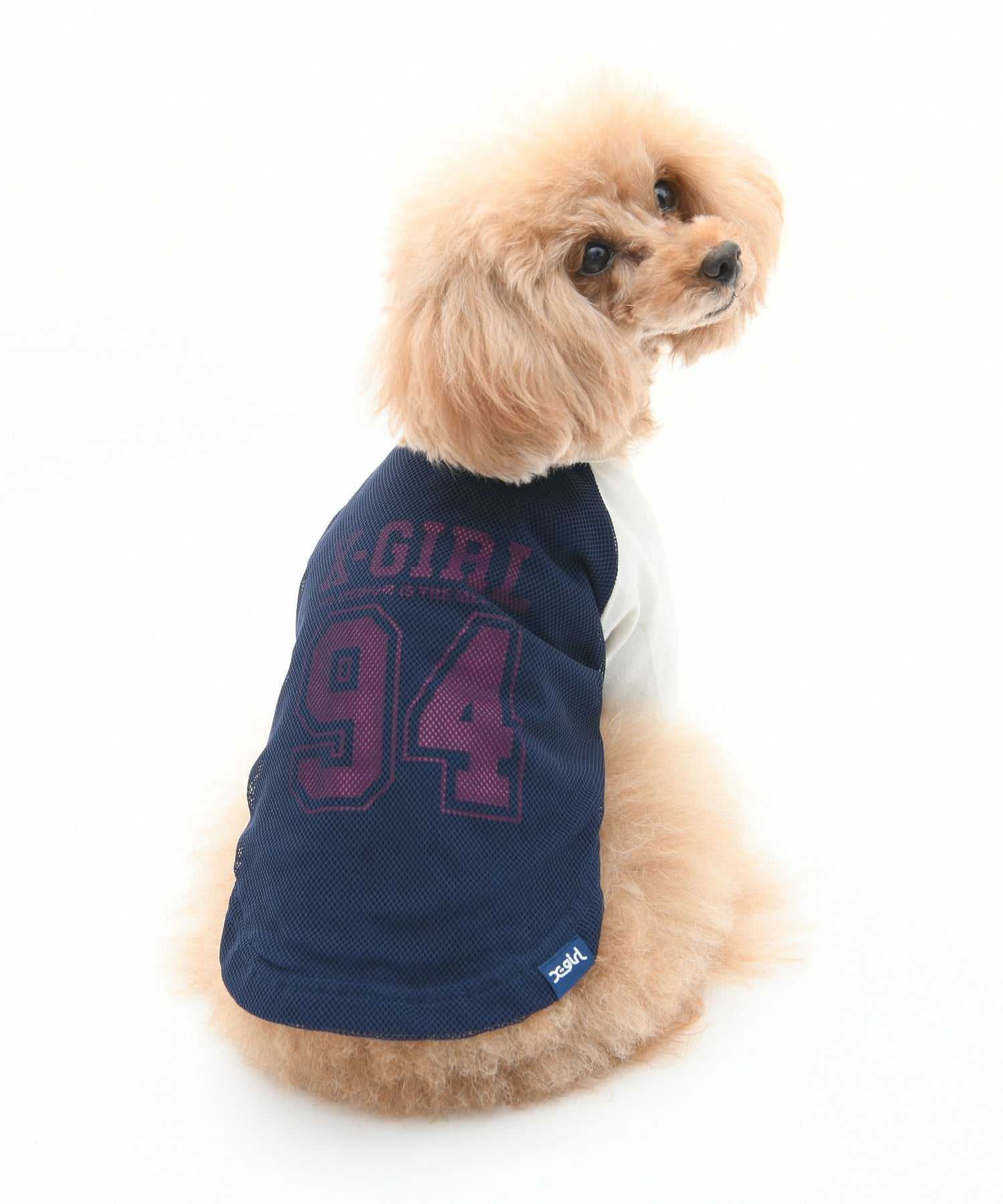 【X-girl DOGWEAR】ナンバリングラグランTEE