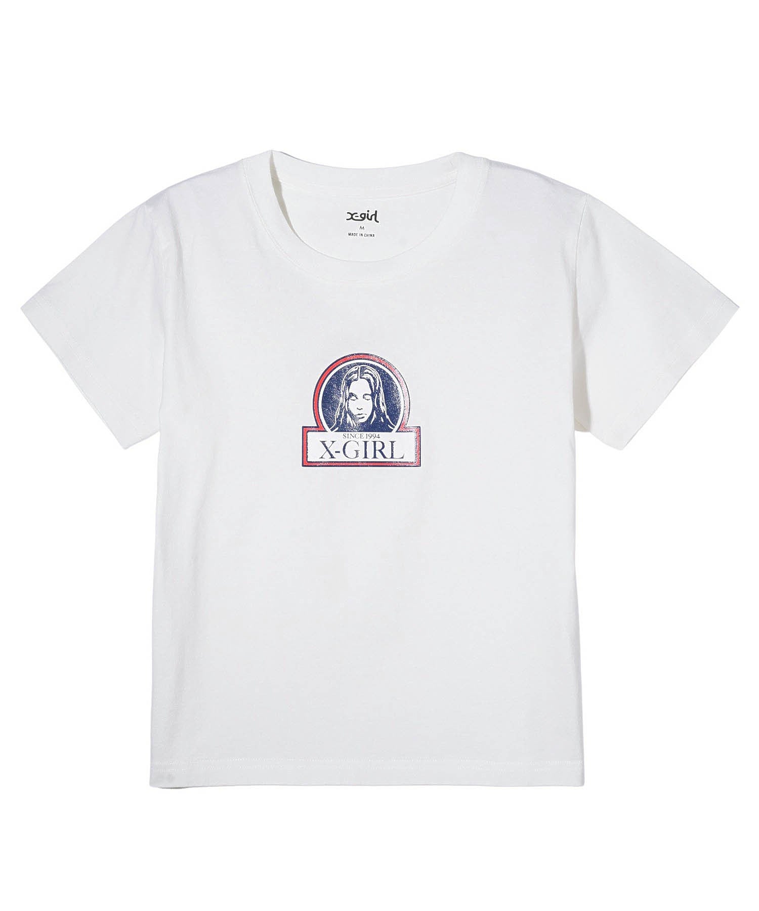 FRAMED FACE S/S BABY TEE