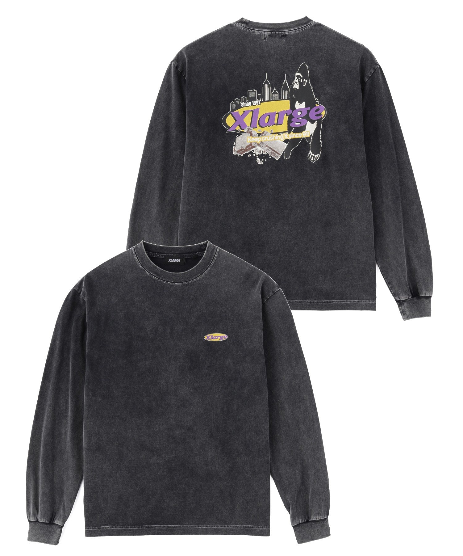 CRUSHING L/S TEE