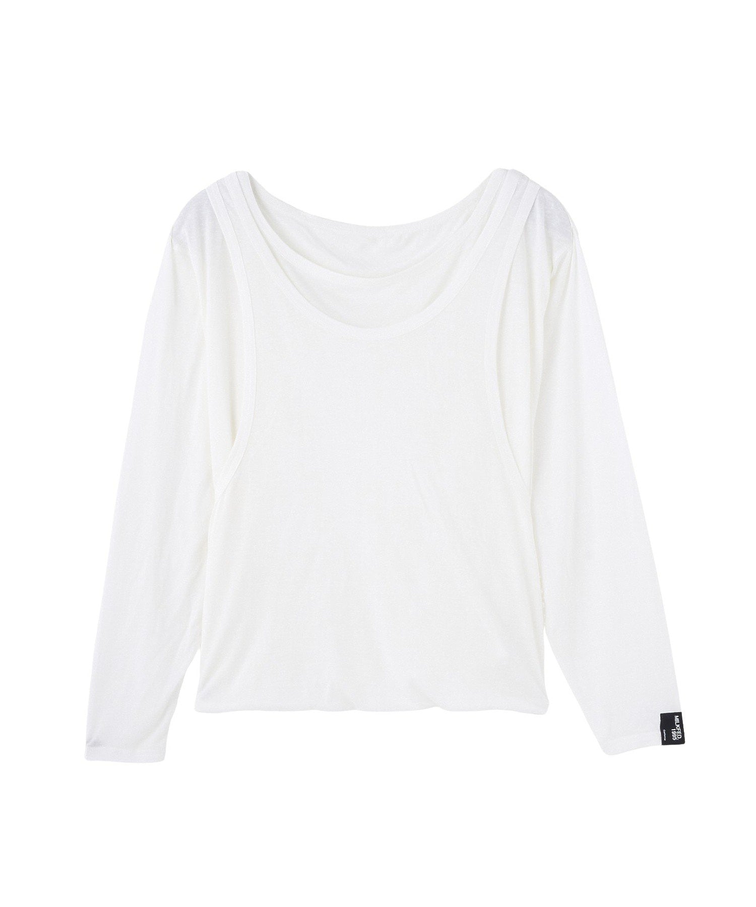 LAYERED LOOK L/S TOP