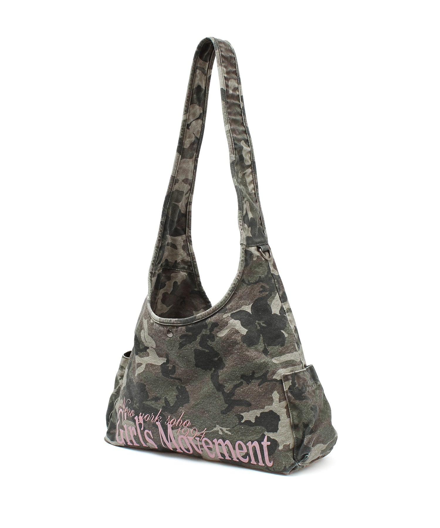 SIDE POCKET HOBO BAG