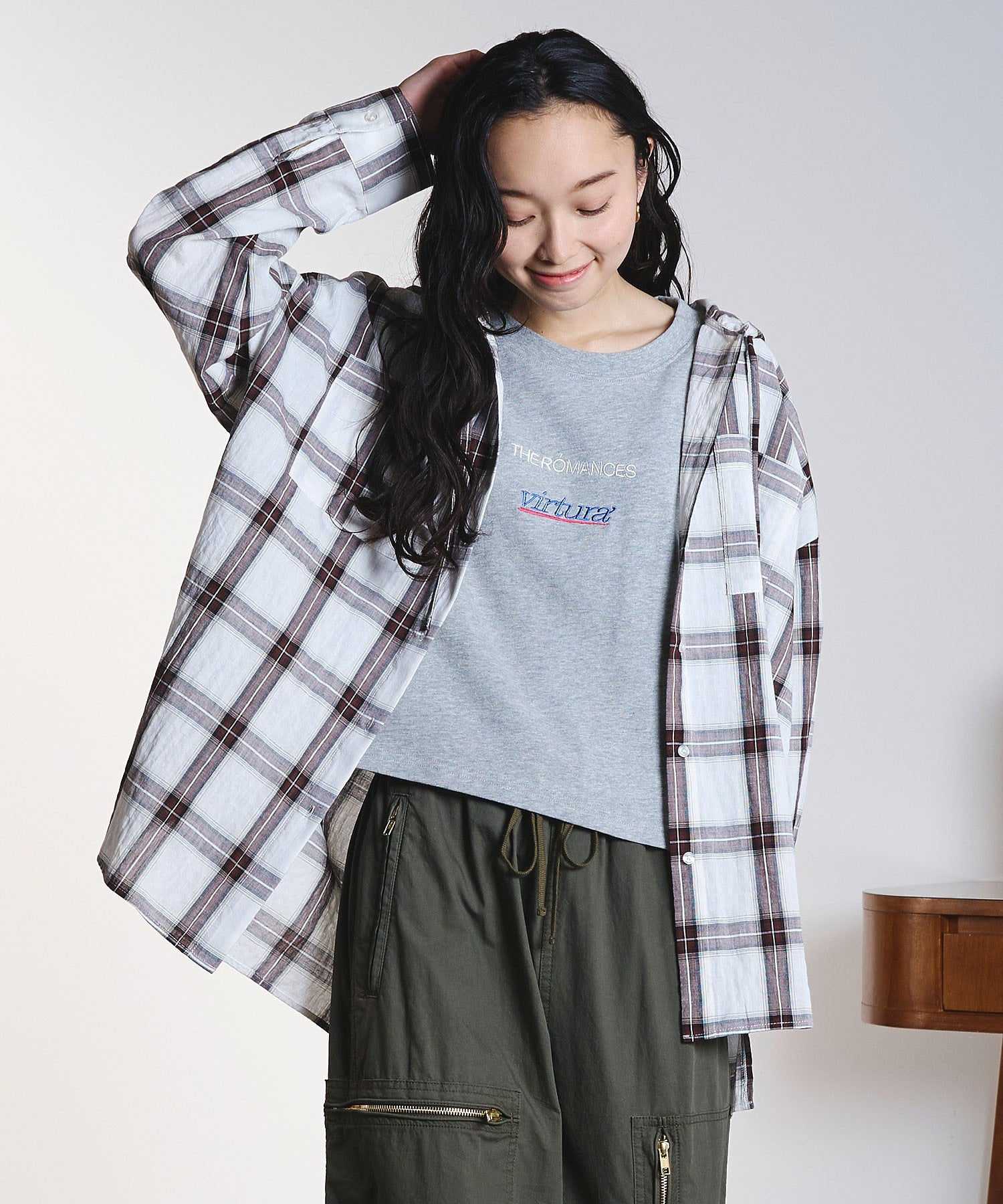 model:161cm 着用サイズ:ONE SIZE