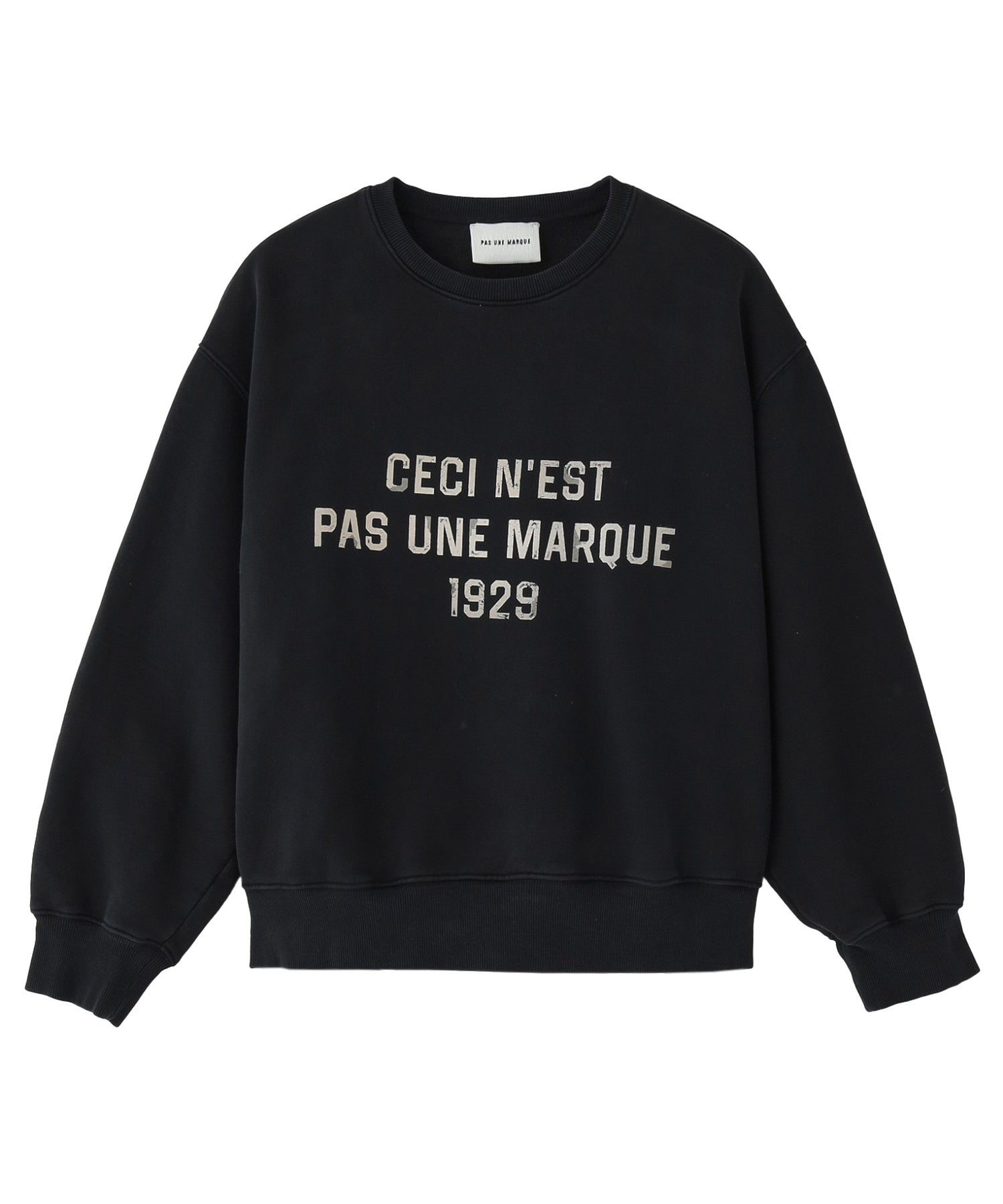 PAS UNE MARQUE/パ・ズュヌ・マルク/1929 PAS Crewneck PAS-623