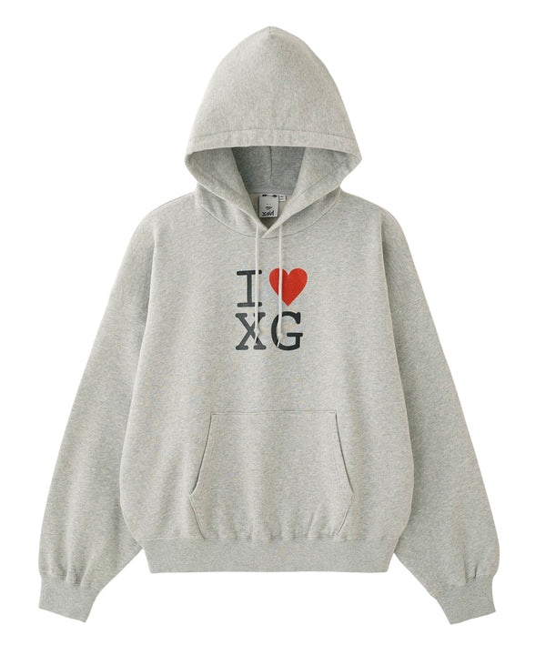 X-girl / I LOVE XG LOGO SWEAT HOODIE – calif（カリフ）公式サイト