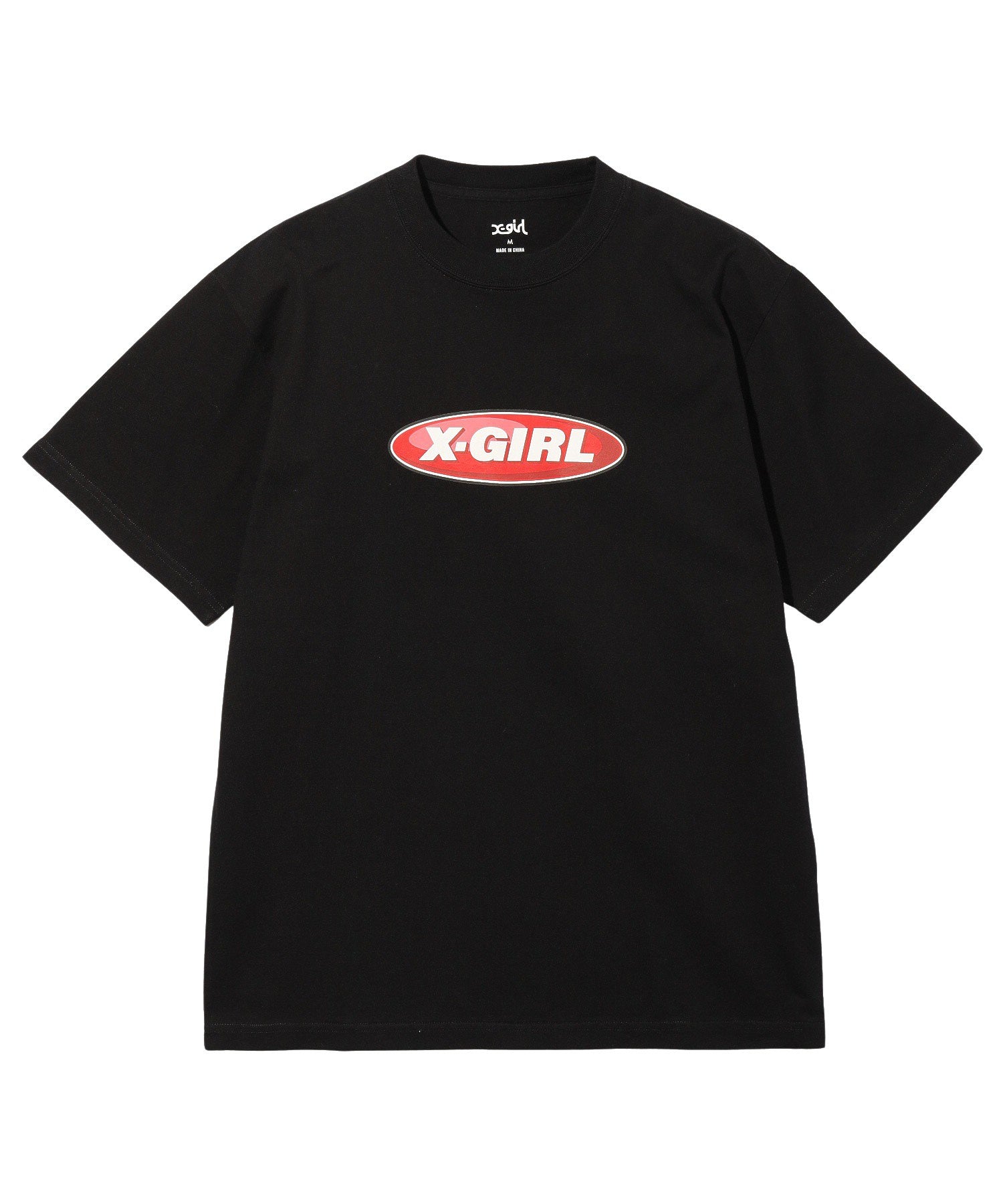 METALLIC OVAL LOGO S/S TEE