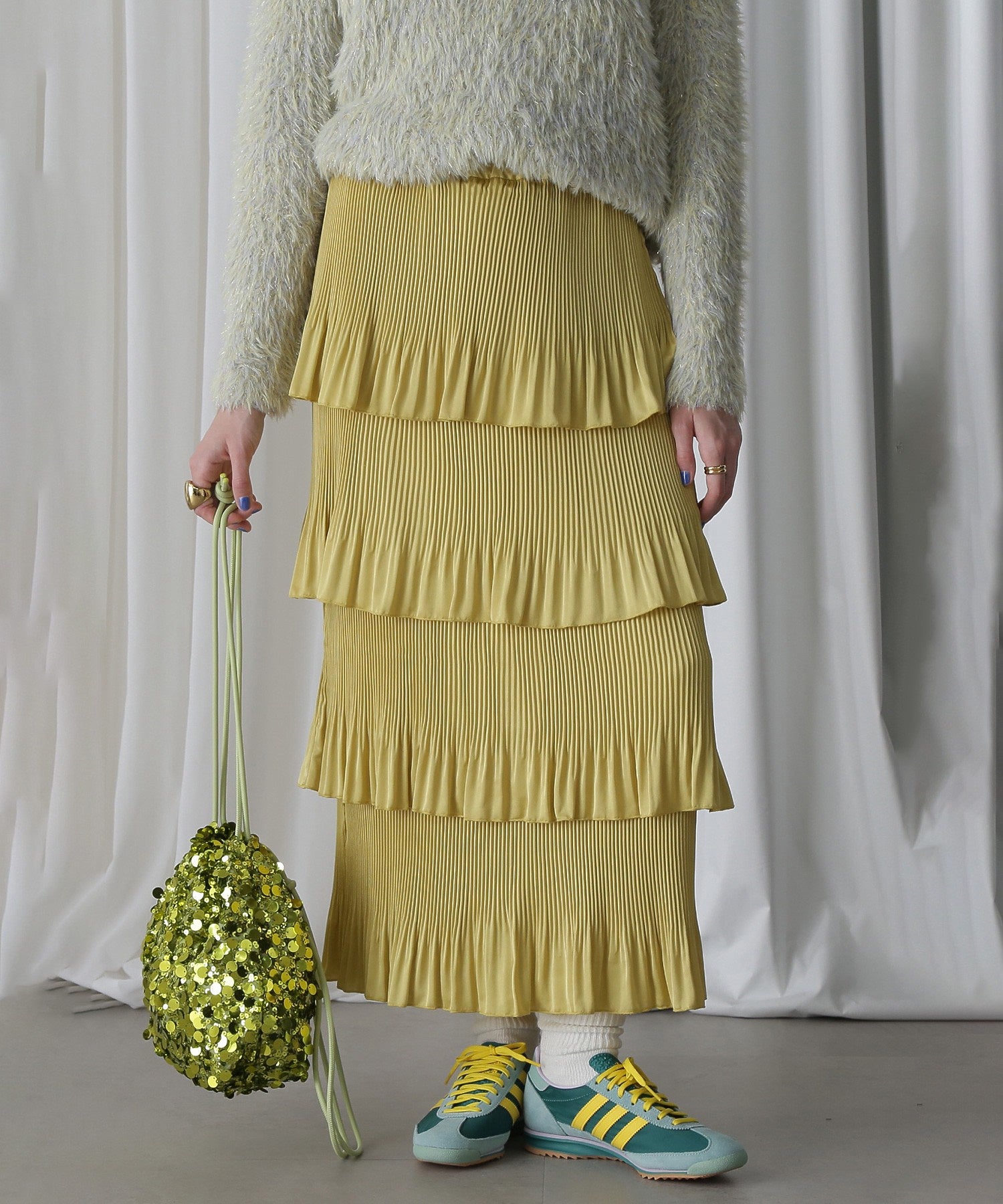 TIERED SKIRT