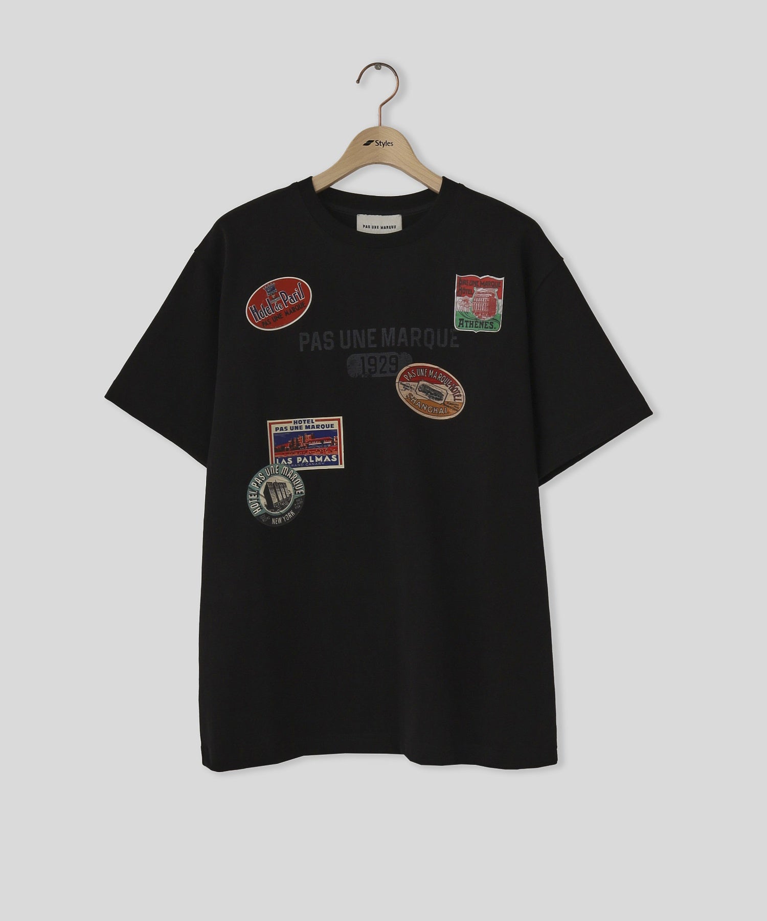 PAS UNE MARQUE/パ・ズュヌ・マルク/LUGGAGE TAG PAS TEE PAS-727