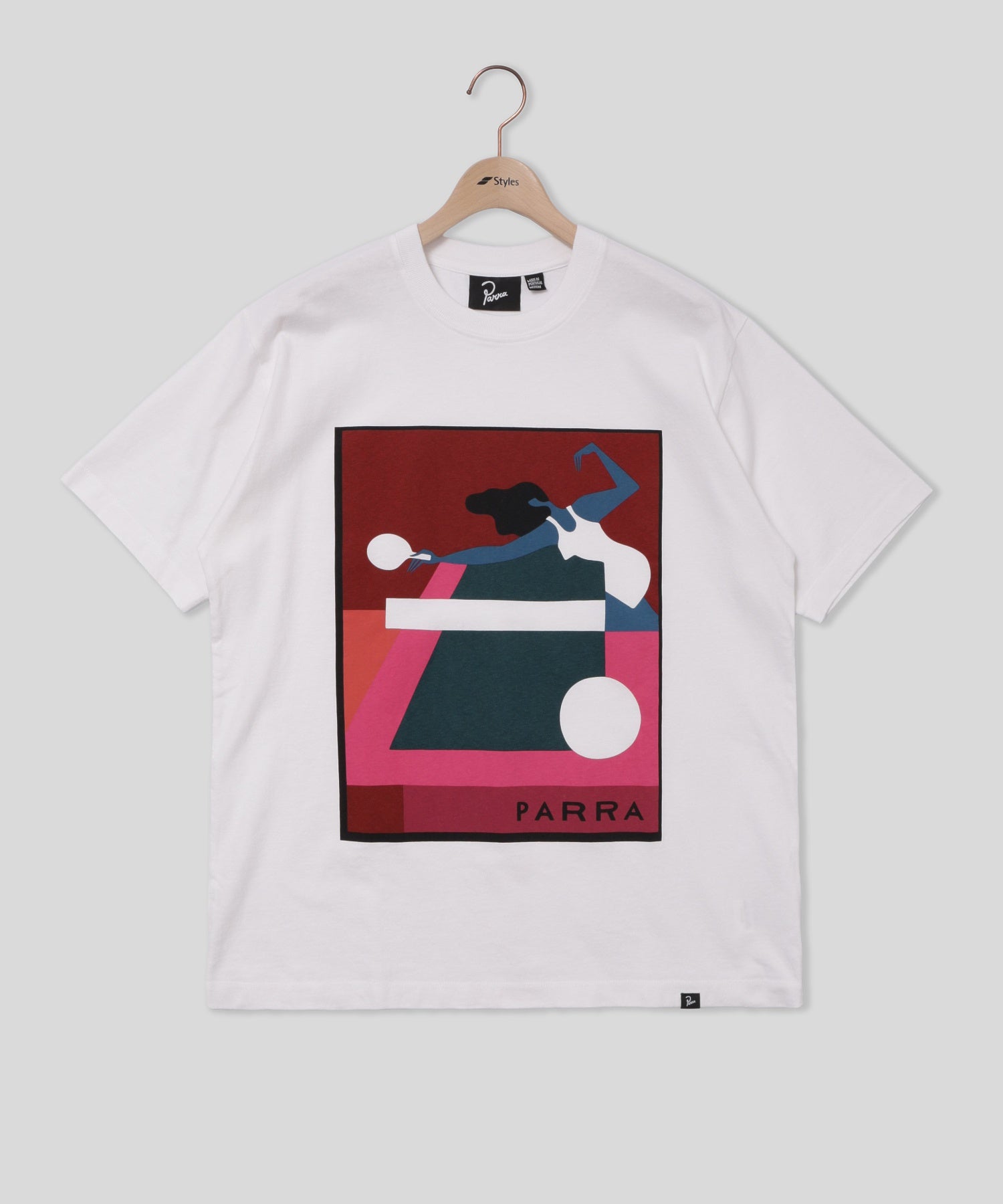 by Parra/バイ パラ/Ping ponged t-shirt 55460