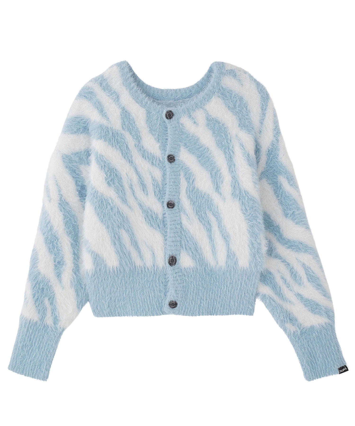 ZEBRA 2WAY KNIT CARDIGAN